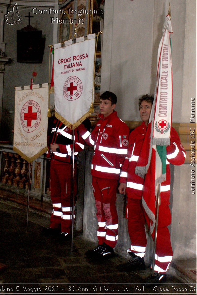 Strambino 5 Maggio 2019 - 30 Anni di Noi.....per Voi! - Croce Rossa Italiana - Comitato Regionale del Piemonte