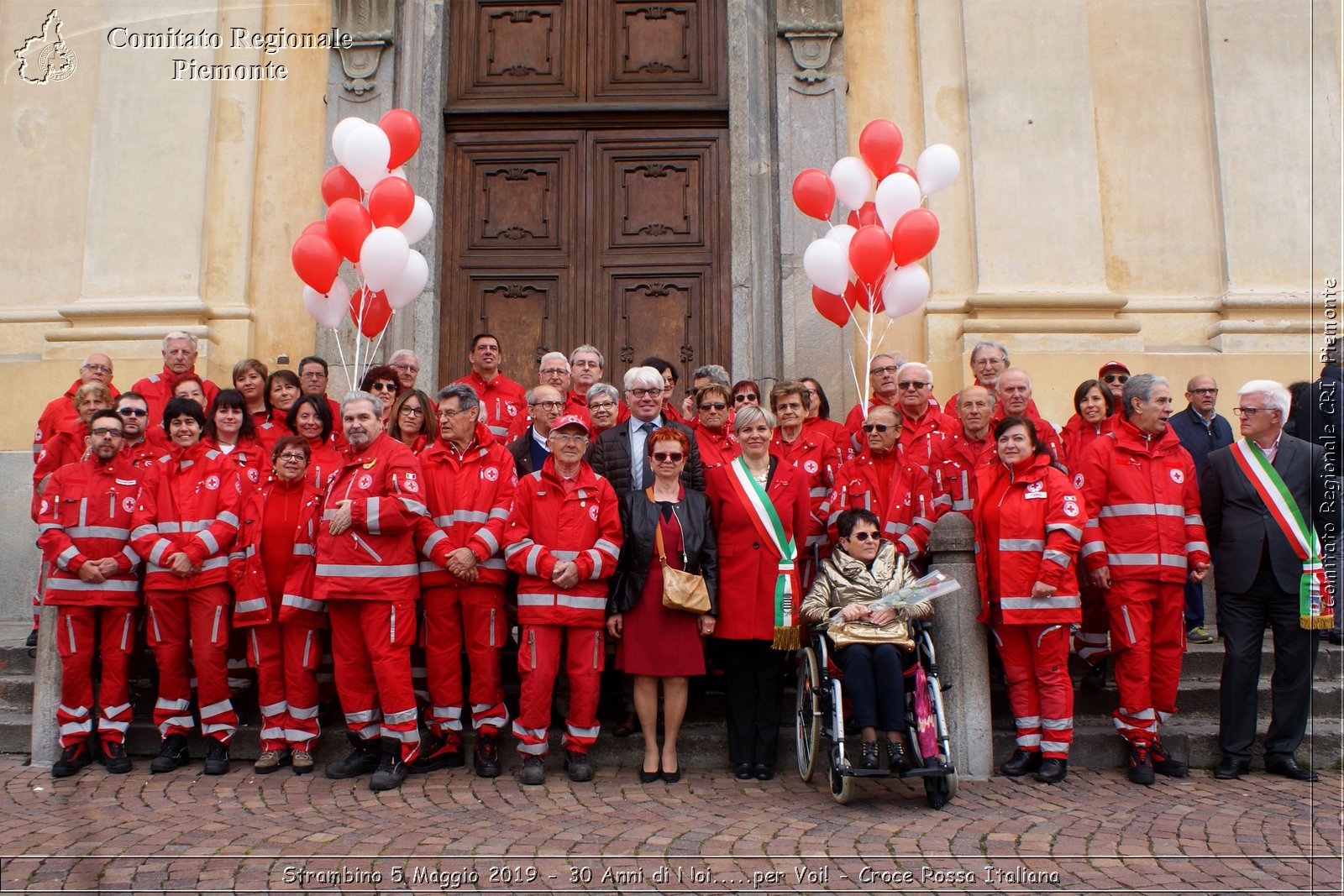 Strambino 5 Maggio 2019 - 30 Anni di Noi.....per Voi! - Croce Rossa Italiana - Comitato Regionale del Piemonte