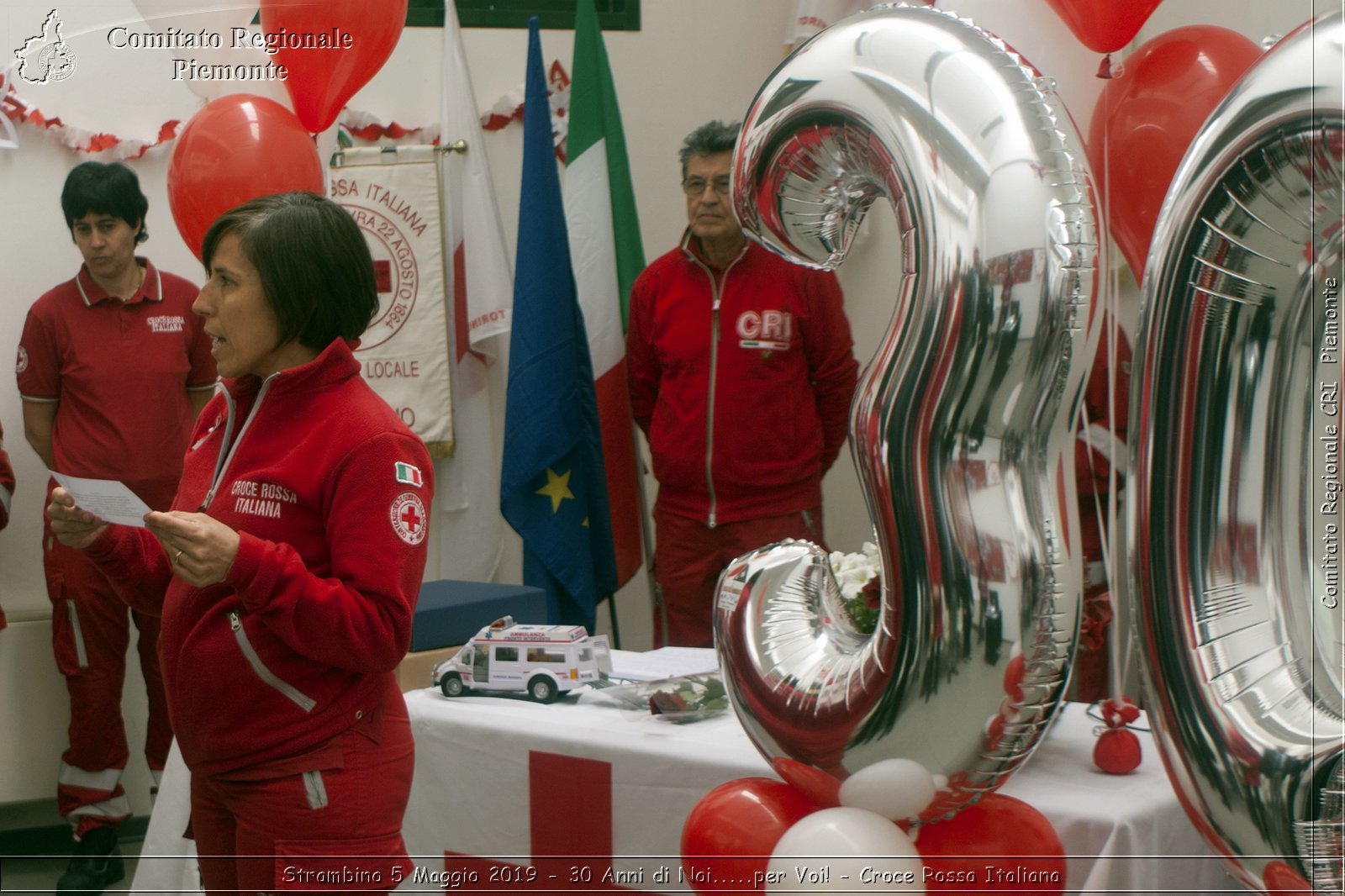 Strambino 5 Maggio 2019 - 30 Anni di Noi.....per Voi! - Croce Rossa Italiana - Comitato Regionale del Piemonte