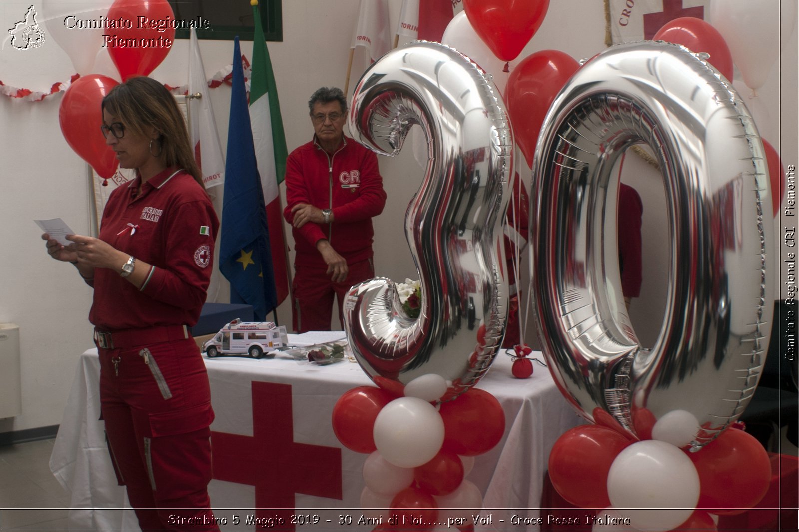 Strambino 5 Maggio 2019 - 30 Anni di Noi.....per Voi! - Croce Rossa Italiana - Comitato Regionale del Piemonte