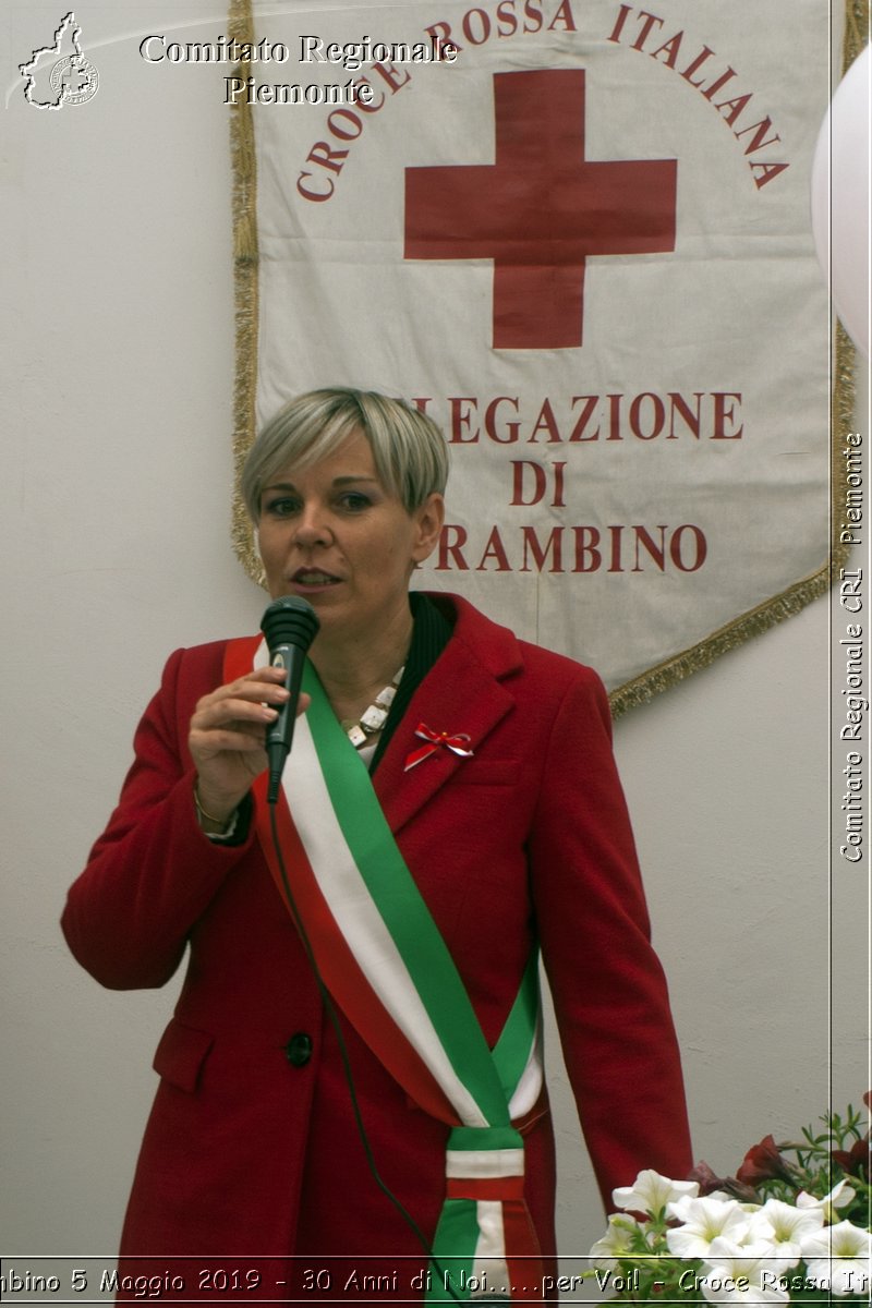 Strambino 5 Maggio 2019 - 30 Anni di Noi.....per Voi! - Croce Rossa Italiana - Comitato Regionale del Piemonte