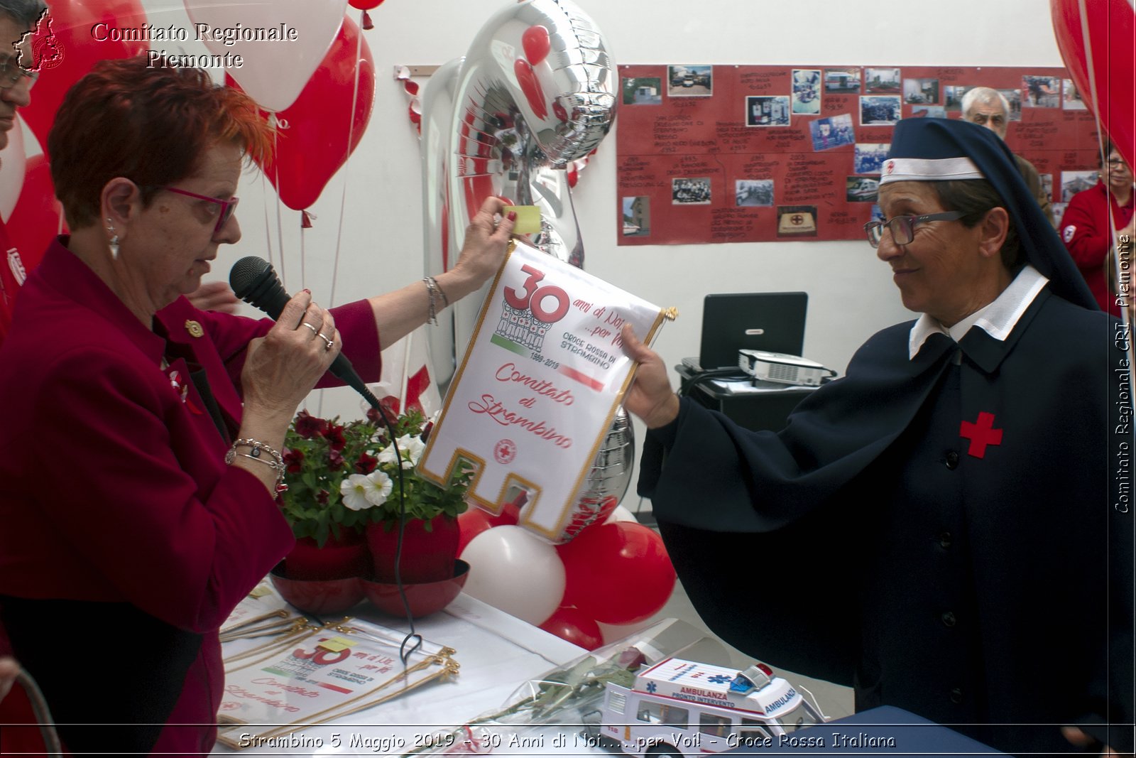 Strambino 5 Maggio 2019 - 30 Anni di Noi.....per Voi! - Croce Rossa Italiana - Comitato Regionale del Piemonte