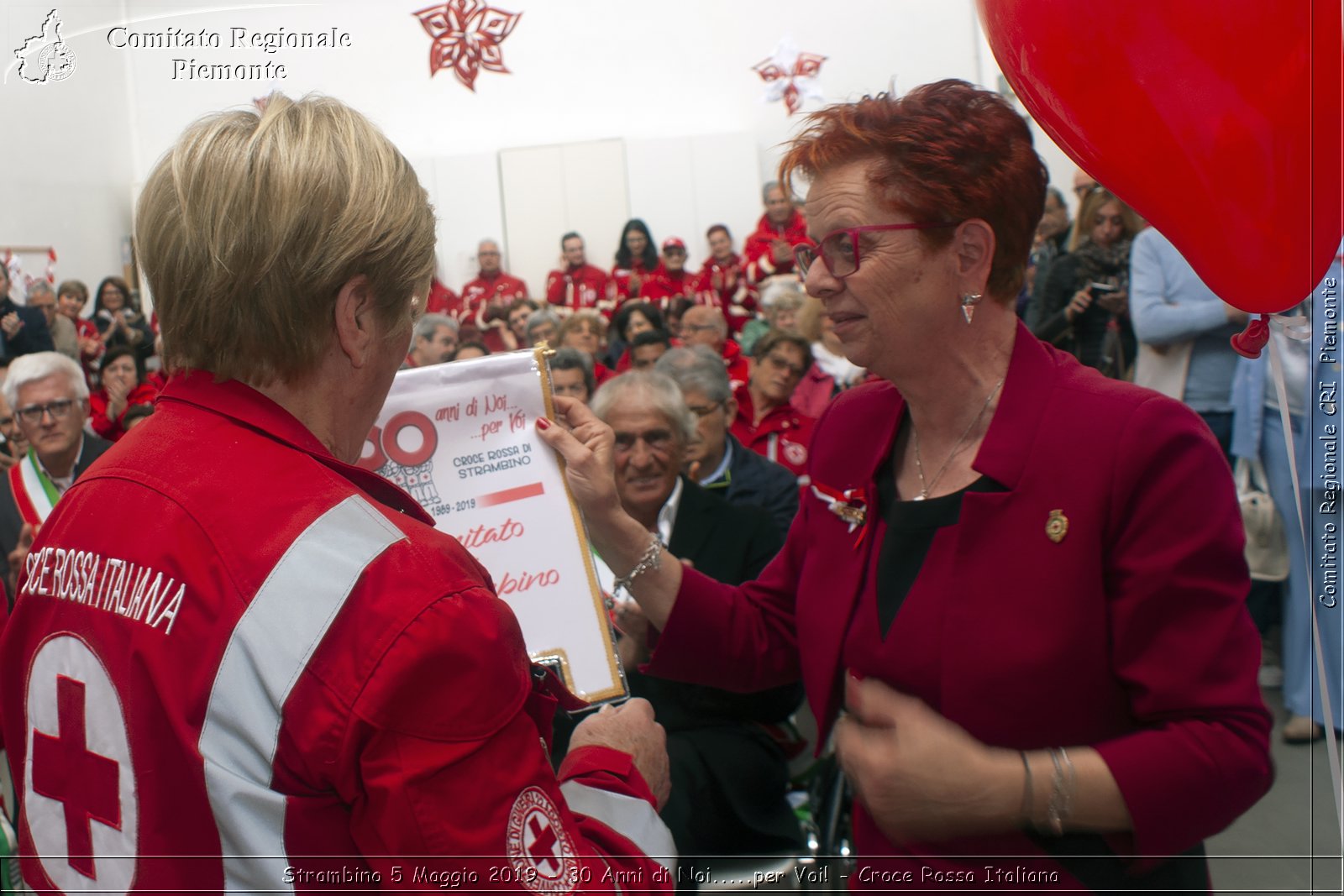 Strambino 5 Maggio 2019 - 30 Anni di Noi.....per Voi! - Croce Rossa Italiana - Comitato Regionale del Piemonte