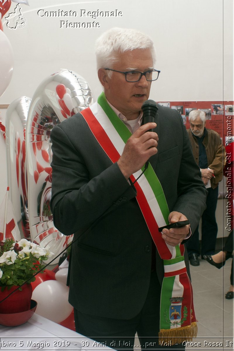 Strambino 5 Maggio 2019 - 30 Anni di Noi.....per Voi! - Croce Rossa Italiana - Comitato Regionale del Piemonte