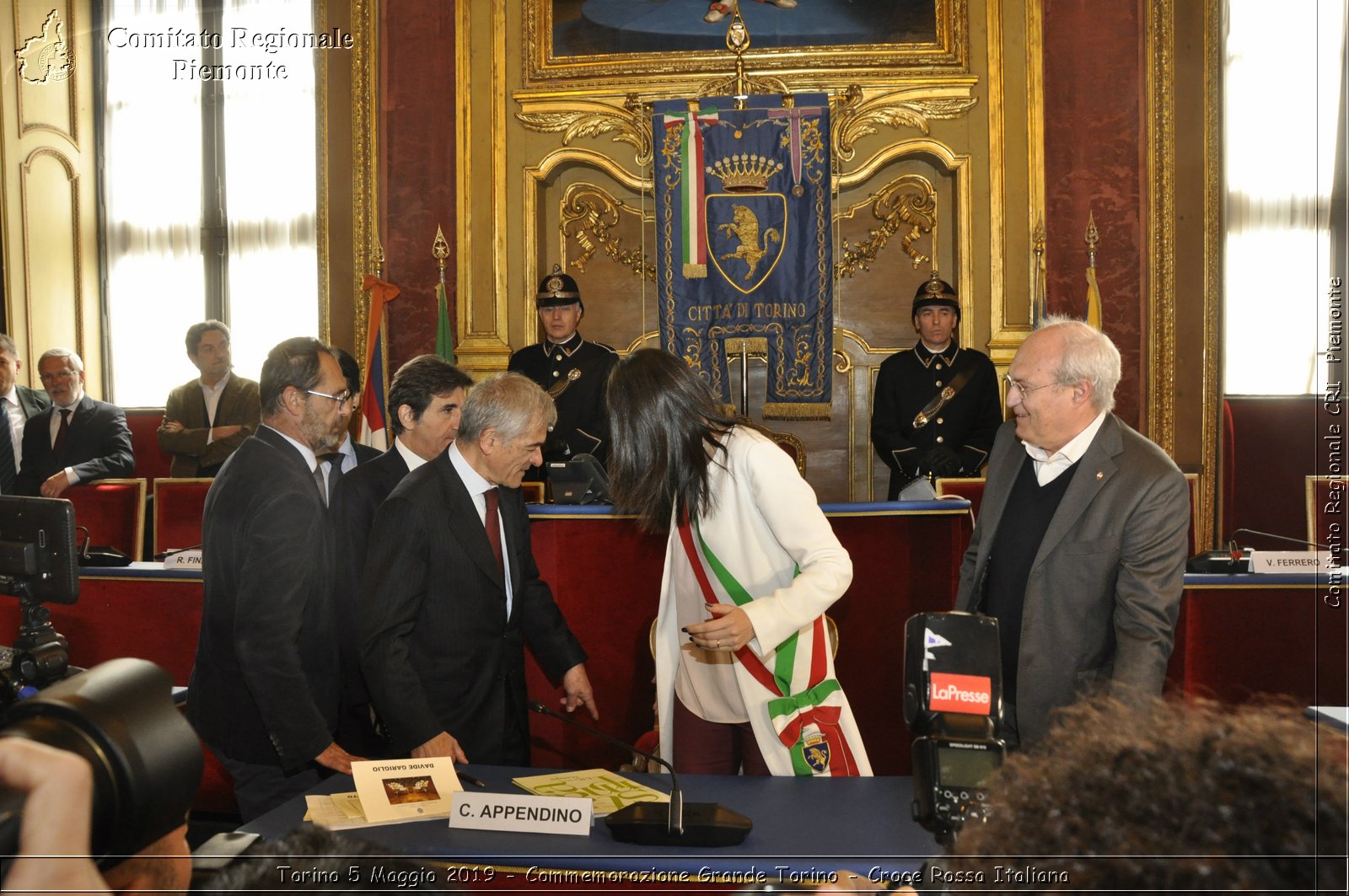 Torino 6 Maggio 2019 - Commemorazione Grande Torino - Croce Rossa Italiana - Comitato Regionale del Piemonte