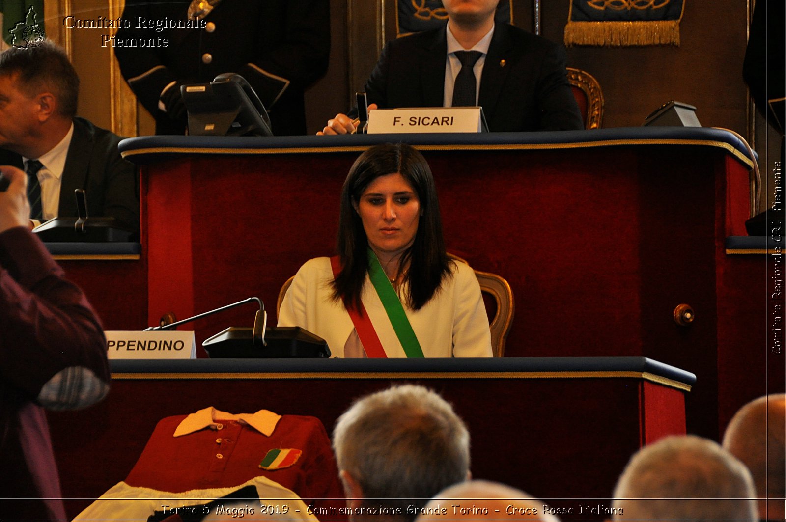 Torino 6 Maggio 2019 - Commemorazione Grande Torino - Croce Rossa Italiana - Comitato Regionale del Piemonte