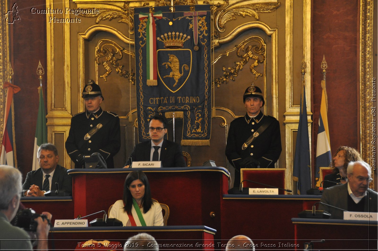 Torino 6 Maggio 2019 - Commemorazione Grande Torino - Croce Rossa Italiana - Comitato Regionale del Piemonte