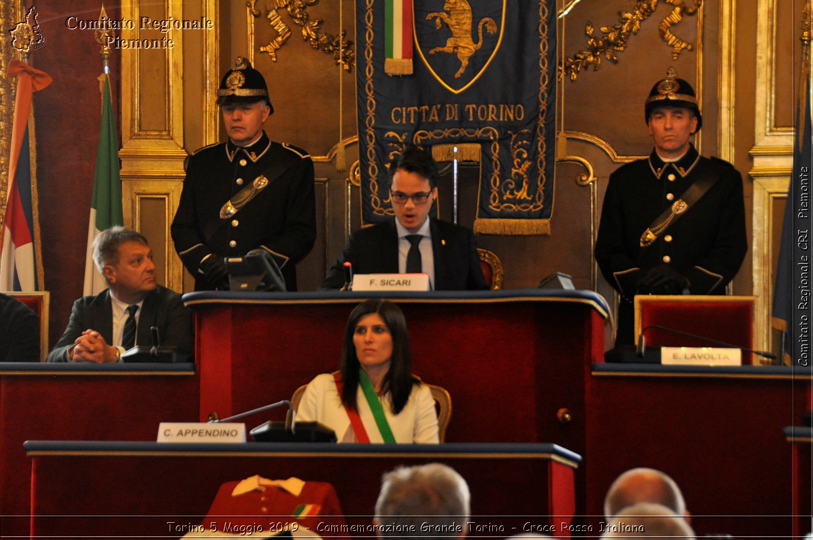 Torino 6 Maggio 2019 - Commemorazione Grande Torino - Croce Rossa Italiana - Comitato Regionale del Piemonte