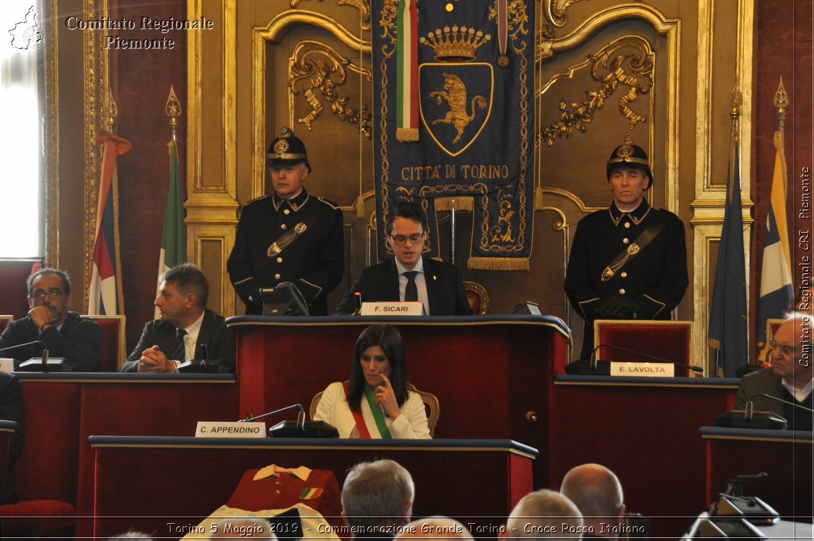 Torino 6 Maggio 2019 - Commemorazione Grande Torino - Croce Rossa Italiana - Comitato Regionale del Piemonte