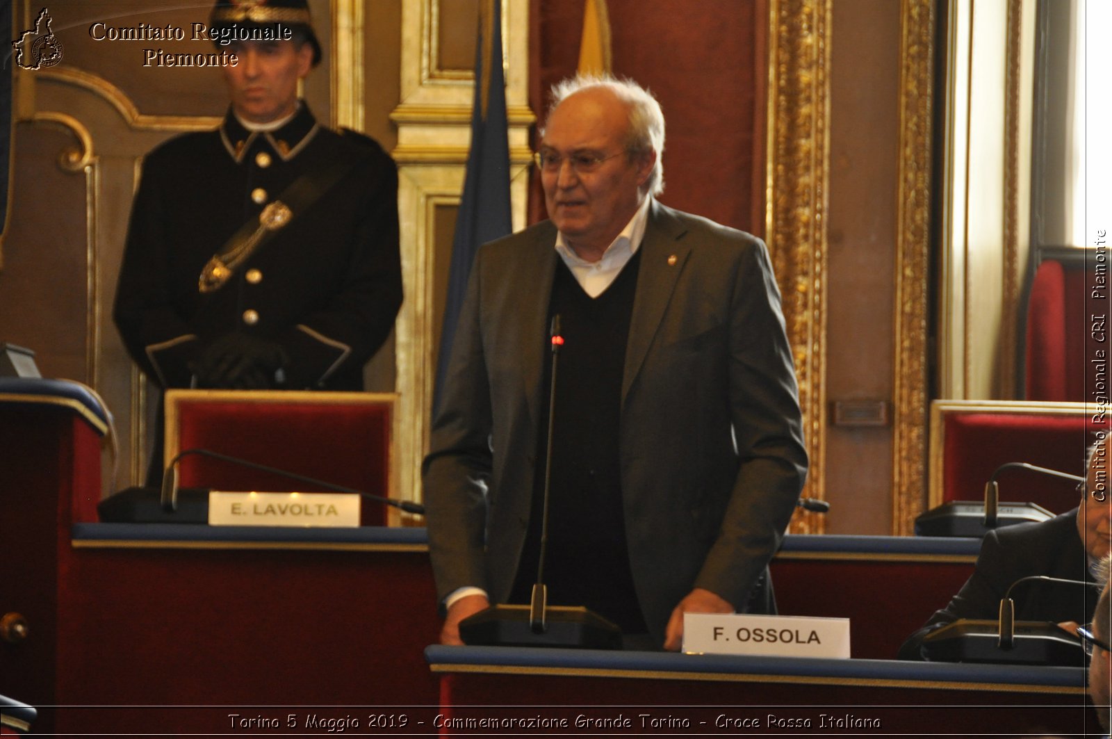 Torino 6 Maggio 2019 - Commemorazione Grande Torino - Croce Rossa Italiana - Comitato Regionale del Piemonte