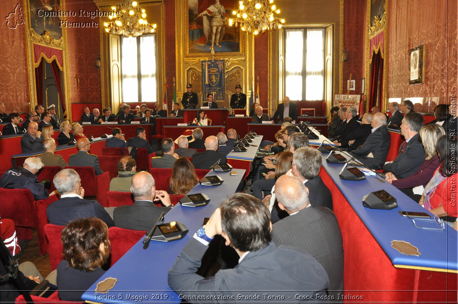 Torino 6 Maggio 2019 - Commemorazione Grande Torino - Croce Rossa Italiana - Comitato Regionale del Piemonte