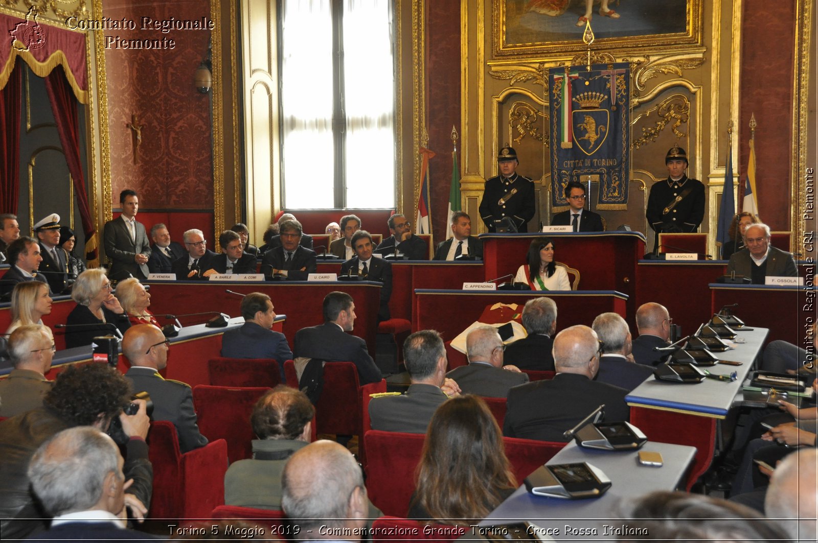 Torino 6 Maggio 2019 - Commemorazione Grande Torino - Croce Rossa Italiana - Comitato Regionale del Piemonte