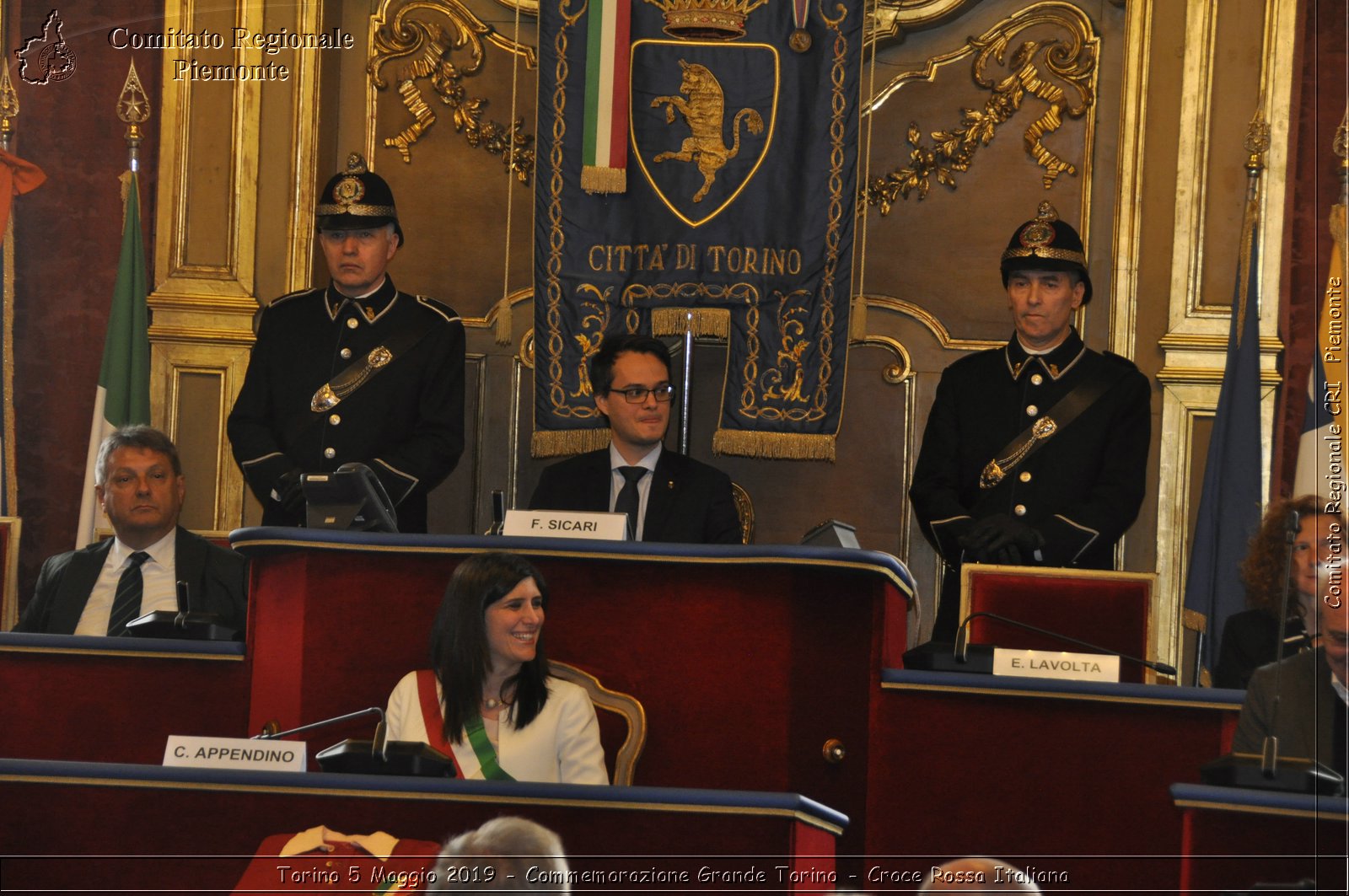 Torino 6 Maggio 2019 - Commemorazione Grande Torino - Croce Rossa Italiana - Comitato Regionale del Piemonte