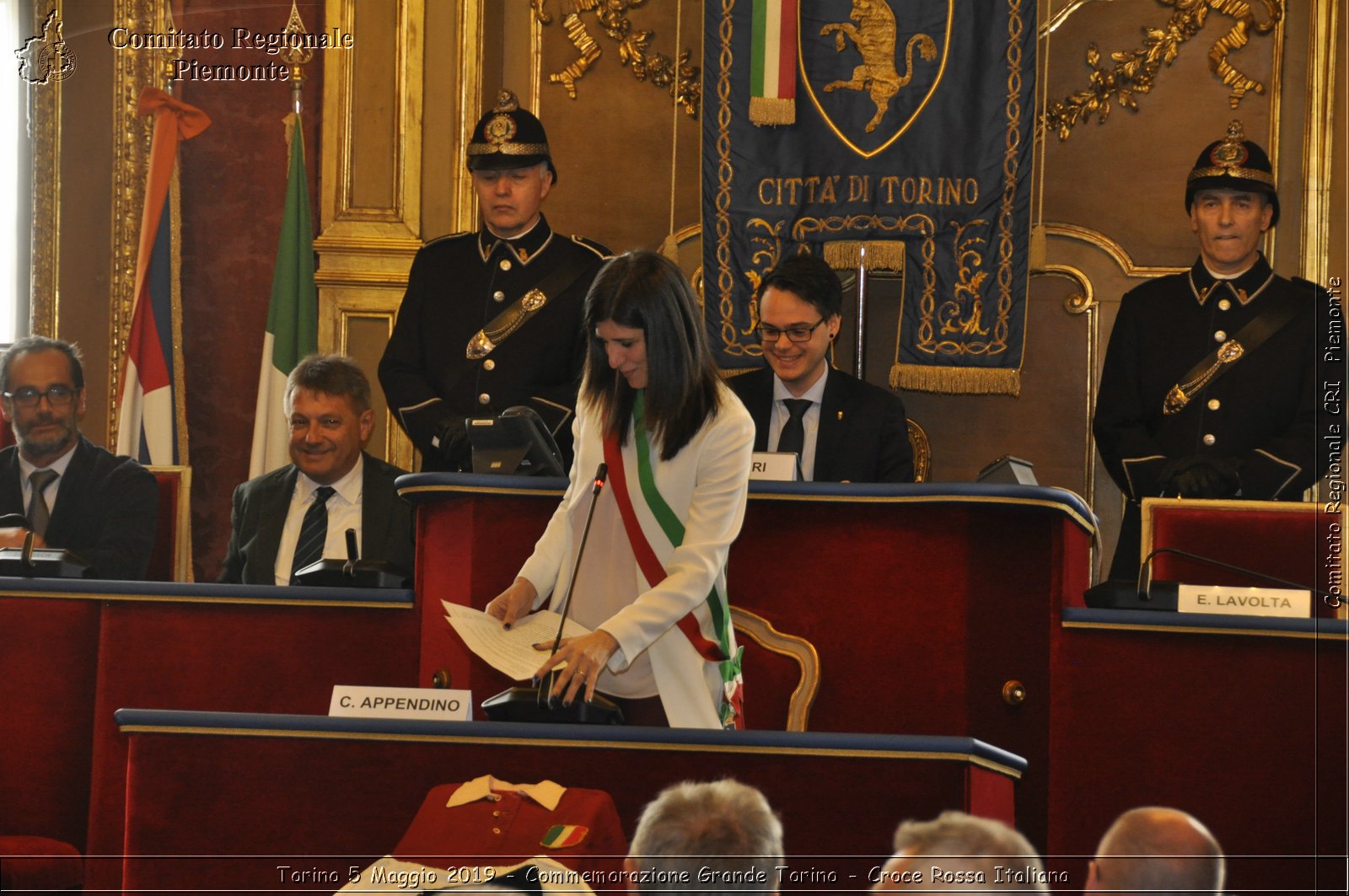 Torino 6 Maggio 2019 - Commemorazione Grande Torino - Croce Rossa Italiana - Comitato Regionale del Piemonte