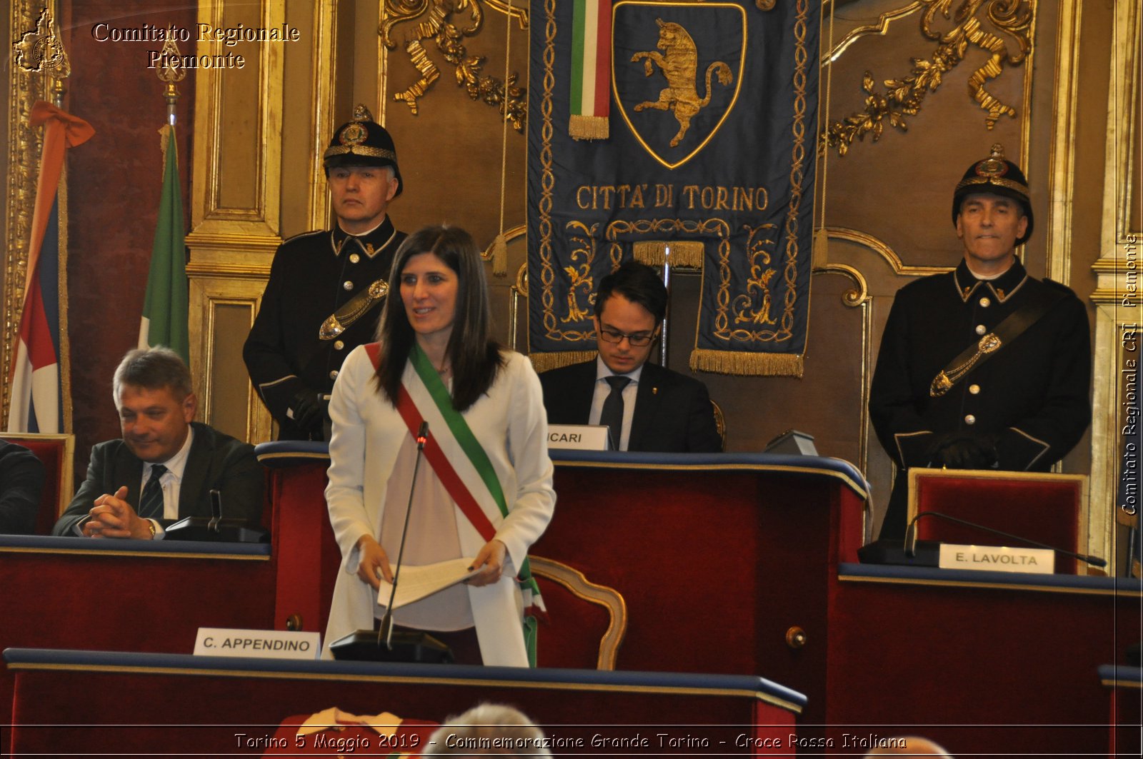 Torino 6 Maggio 2019 - Commemorazione Grande Torino - Croce Rossa Italiana - Comitato Regionale del Piemonte