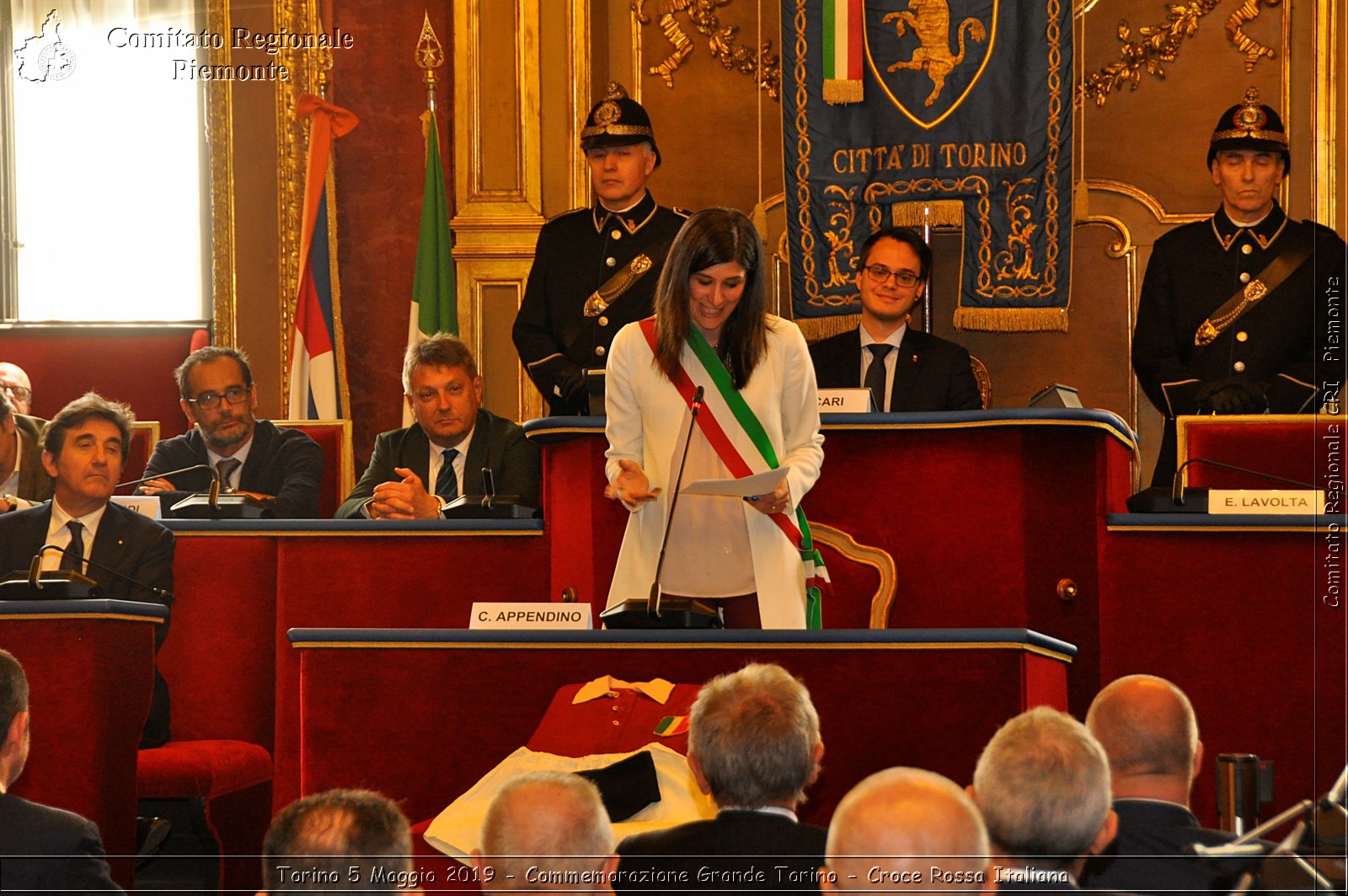 Torino 6 Maggio 2019 - Commemorazione Grande Torino - Croce Rossa Italiana - Comitato Regionale del Piemonte