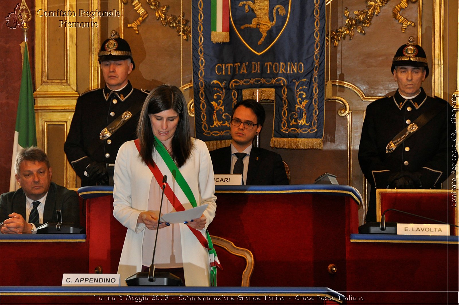 Torino 6 Maggio 2019 - Commemorazione Grande Torino - Croce Rossa Italiana - Comitato Regionale del Piemonte