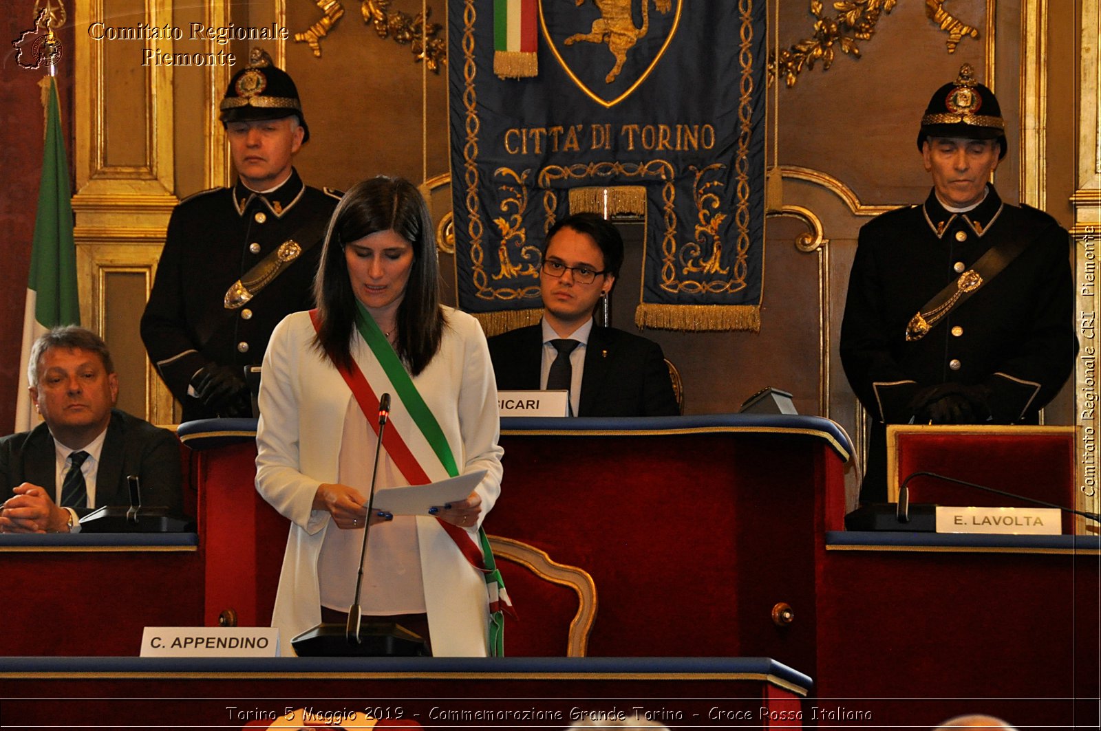 Torino 6 Maggio 2019 - Commemorazione Grande Torino - Croce Rossa Italiana - Comitato Regionale del Piemonte