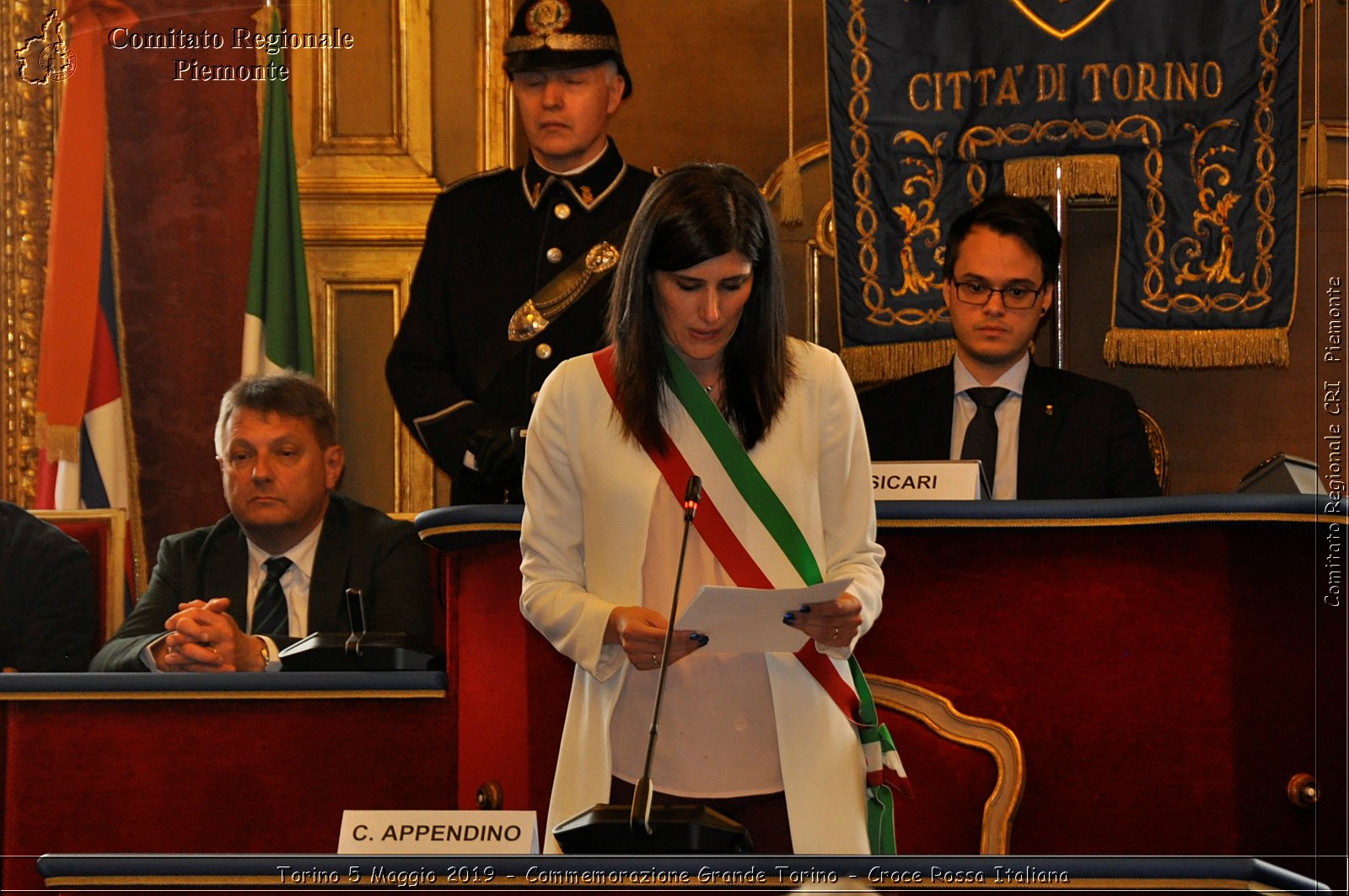 Torino 6 Maggio 2019 - Commemorazione Grande Torino - Croce Rossa Italiana - Comitato Regionale del Piemonte