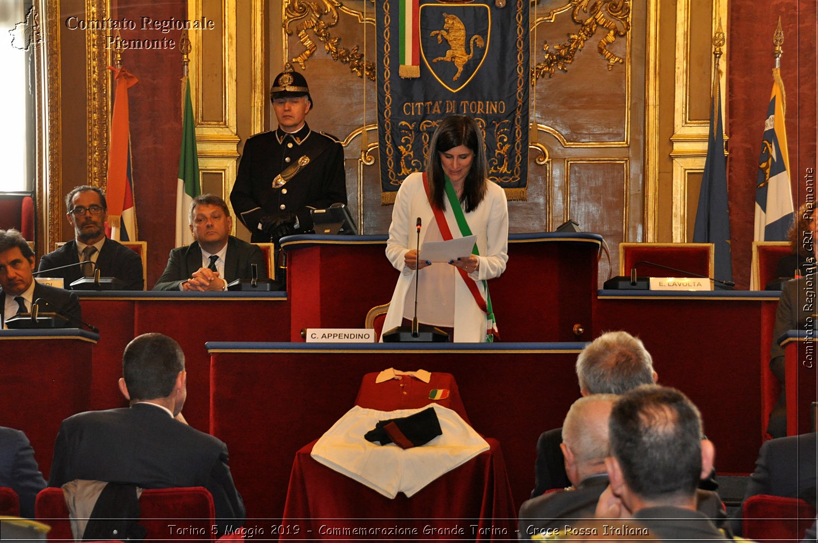 Torino 6 Maggio 2019 - Commemorazione Grande Torino - Croce Rossa Italiana - Comitato Regionale del Piemonte