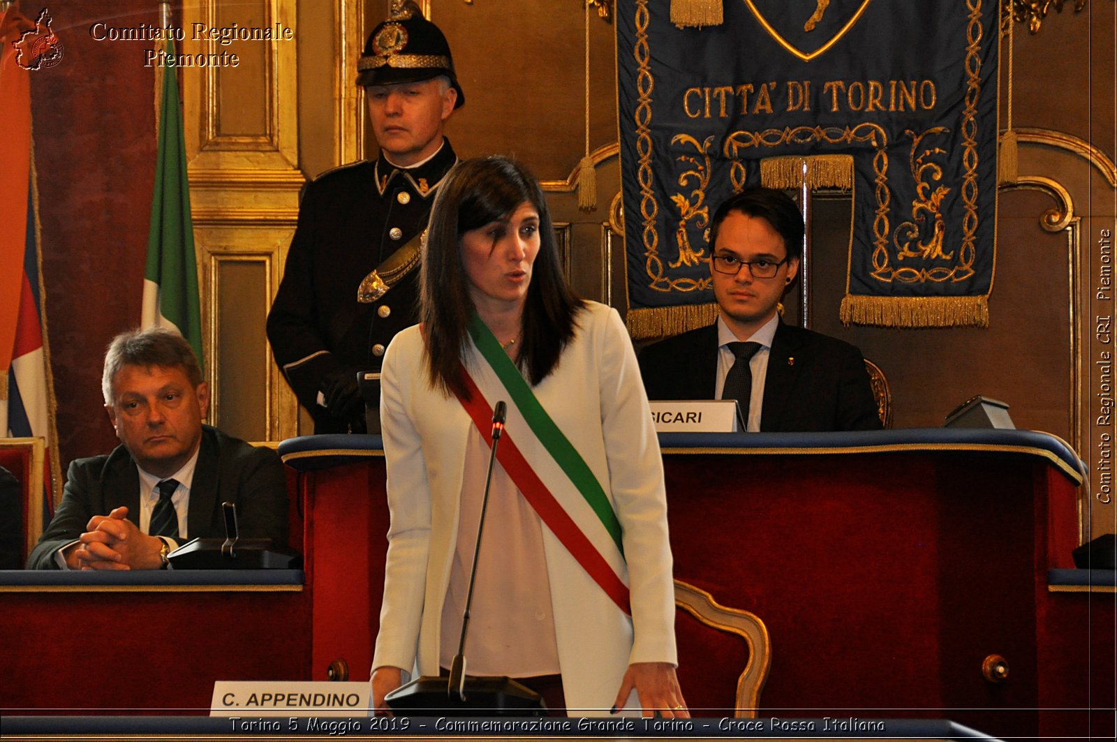 Torino 6 Maggio 2019 - Commemorazione Grande Torino - Croce Rossa Italiana - Comitato Regionale del Piemonte