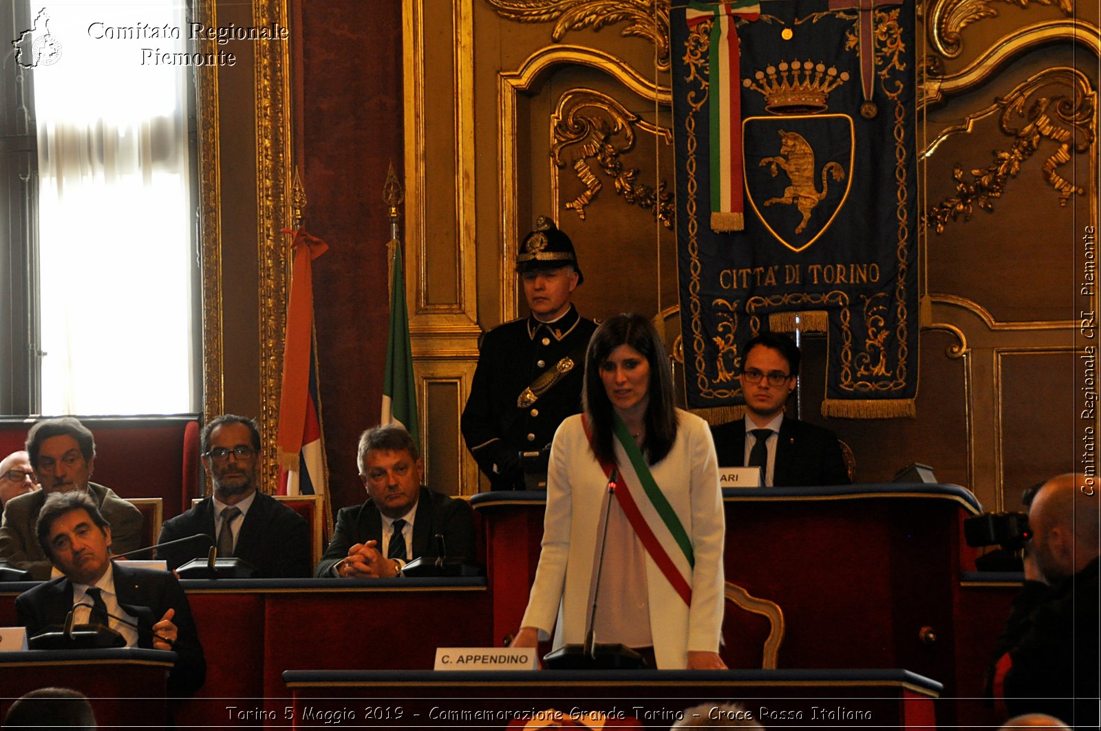 Torino 6 Maggio 2019 - Commemorazione Grande Torino - Croce Rossa Italiana - Comitato Regionale del Piemonte