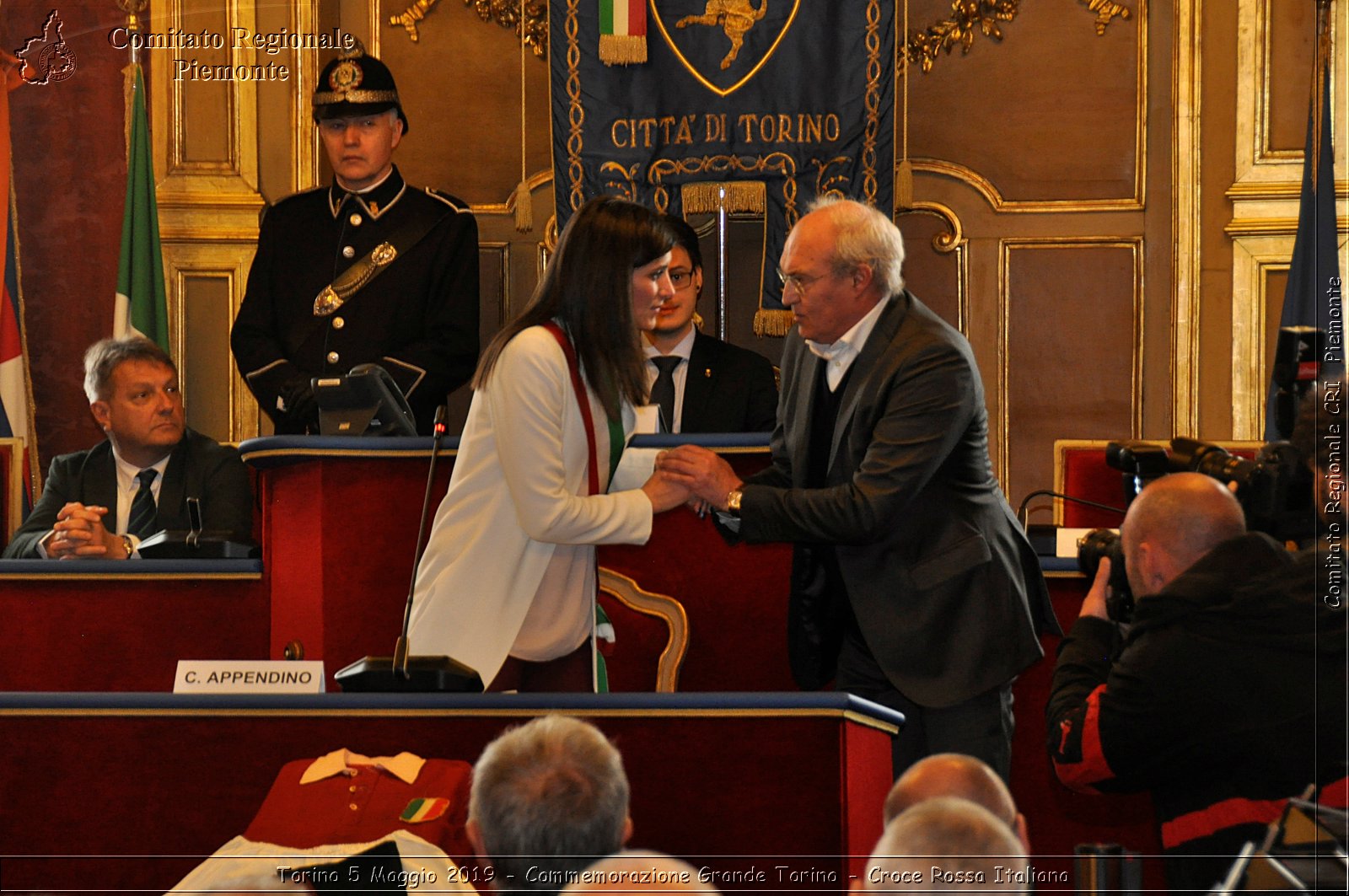 Torino 6 Maggio 2019 - Commemorazione Grande Torino - Croce Rossa Italiana - Comitato Regionale del Piemonte