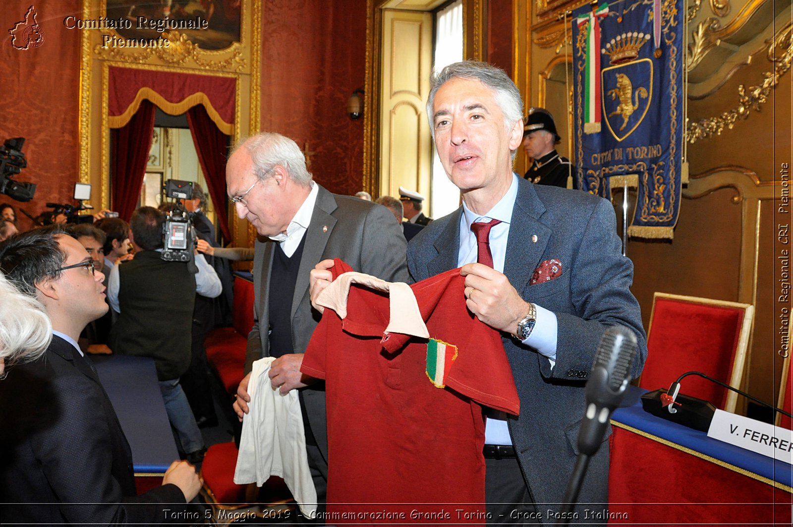 Torino 6 Maggio 2019 - Commemorazione Grande Torino - Croce Rossa Italiana - Comitato Regionale del Piemonte