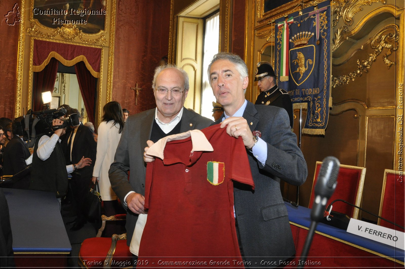 Torino 6 Maggio 2019 - Commemorazione Grande Torino - Croce Rossa Italiana - Comitato Regionale del Piemonte