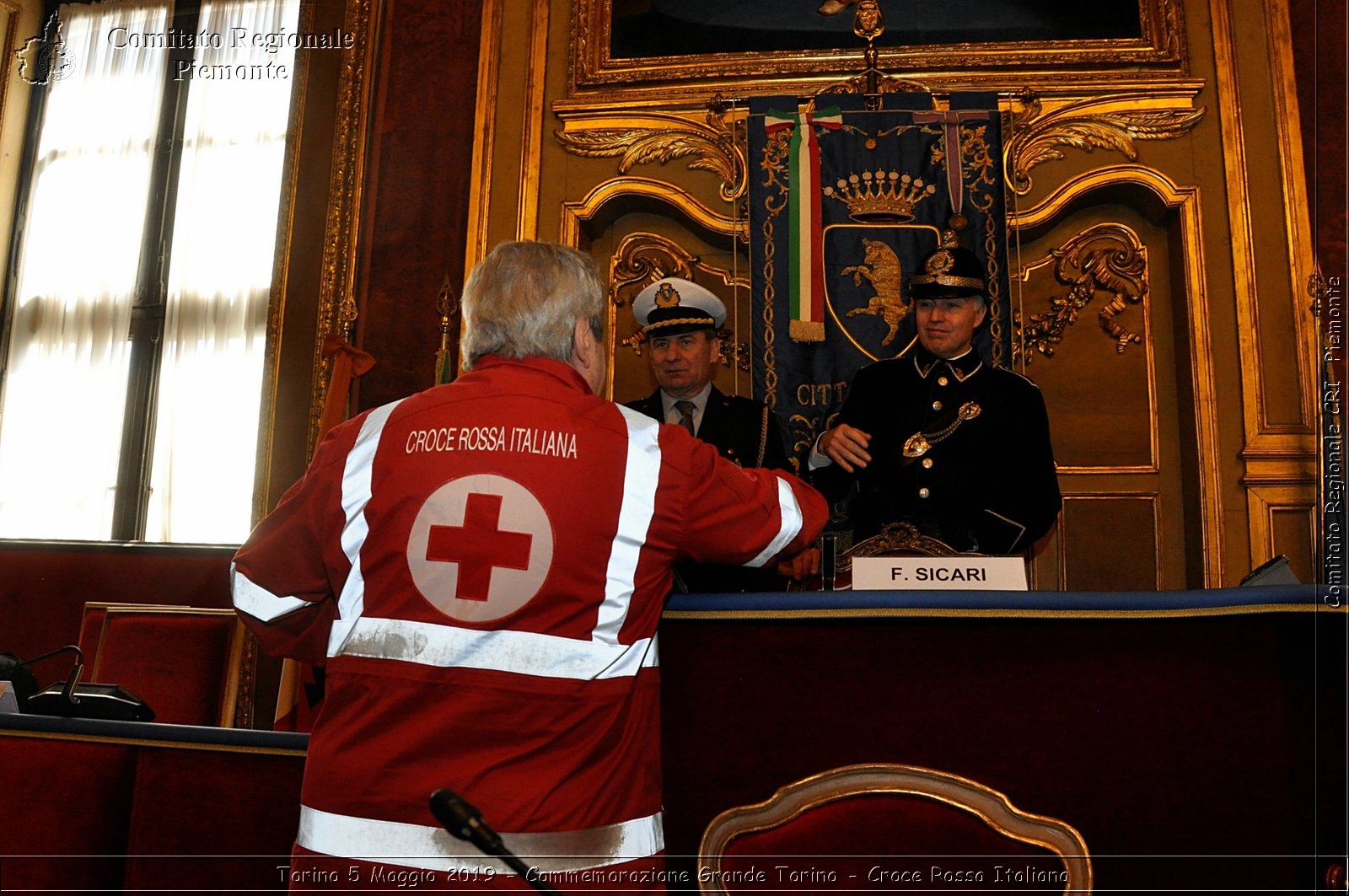 Torino 6 Maggio 2019 - Commemorazione Grande Torino - Croce Rossa Italiana - Comitato Regionale del Piemonte