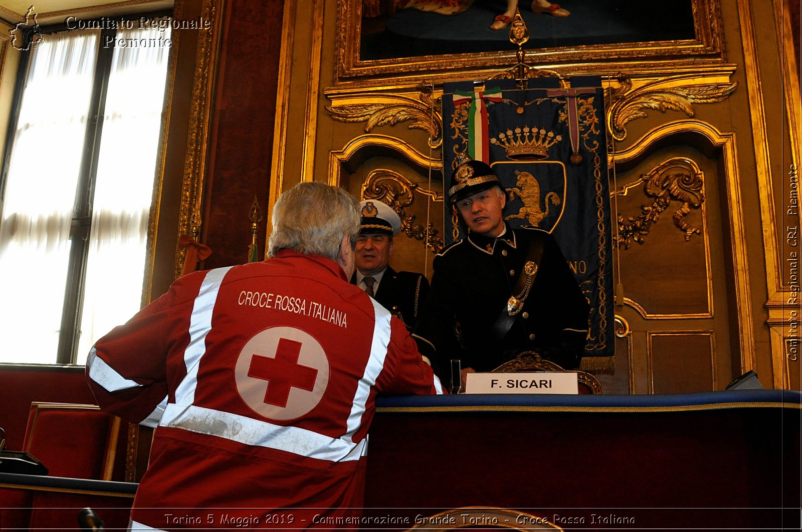 Torino 6 Maggio 2019 - Commemorazione Grande Torino - Croce Rossa Italiana - Comitato Regionale del Piemonte