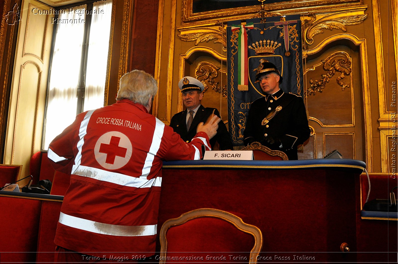 Torino 6 Maggio 2019 - Commemorazione Grande Torino - Croce Rossa Italiana - Comitato Regionale del Piemonte