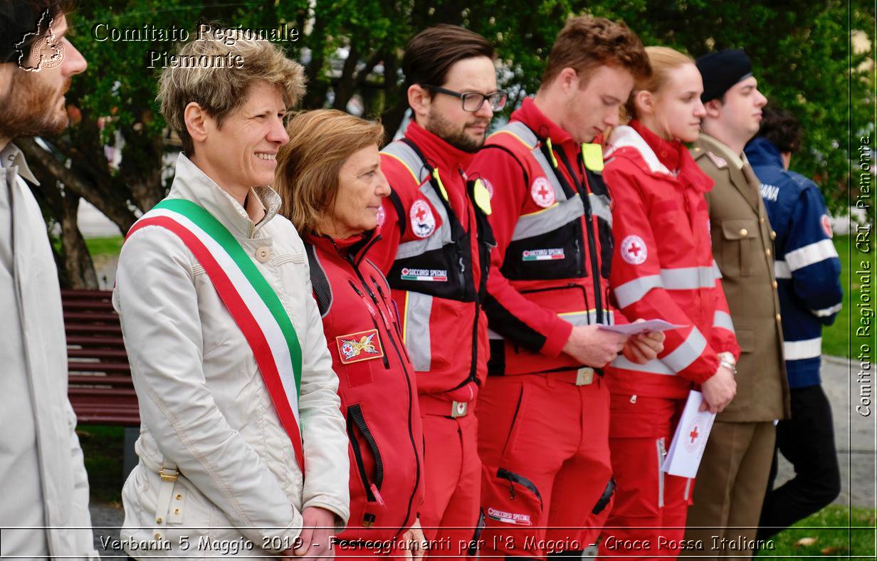 Verbania 5 Maggio 2019 - Festeggiamenti per l'8 Maggio - Croce Rossa Italiana - Comitato Regionale del Piemonte