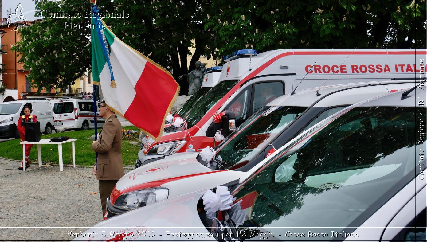 Verbania 5 Maggio 2019 - Festeggiamenti per l'8 Maggio - Croce Rossa Italiana - Comitato Regionale del Piemonte