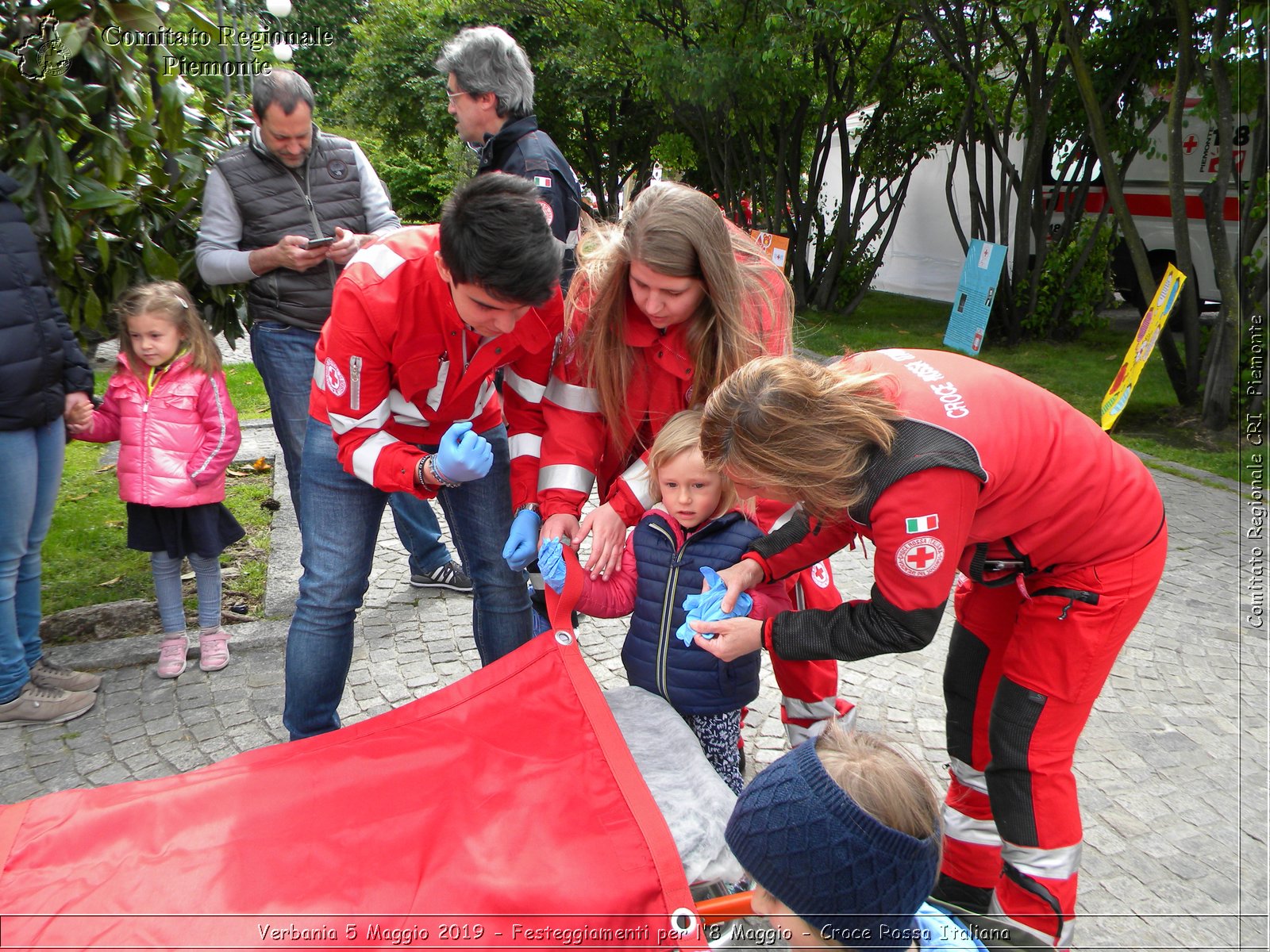 Verbania 5 Maggio 2019 - Festeggiamenti per l'8 Maggio - Croce Rossa Italiana - Comitato Regionale del Piemonte