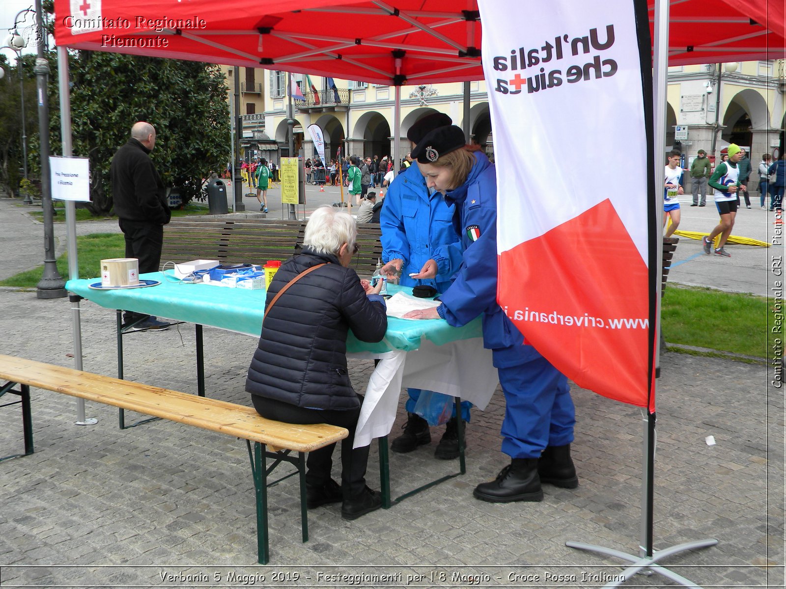 Verbania 5 Maggio 2019 - Festeggiamenti per l'8 Maggio - Croce Rossa Italiana - Comitato Regionale del Piemonte