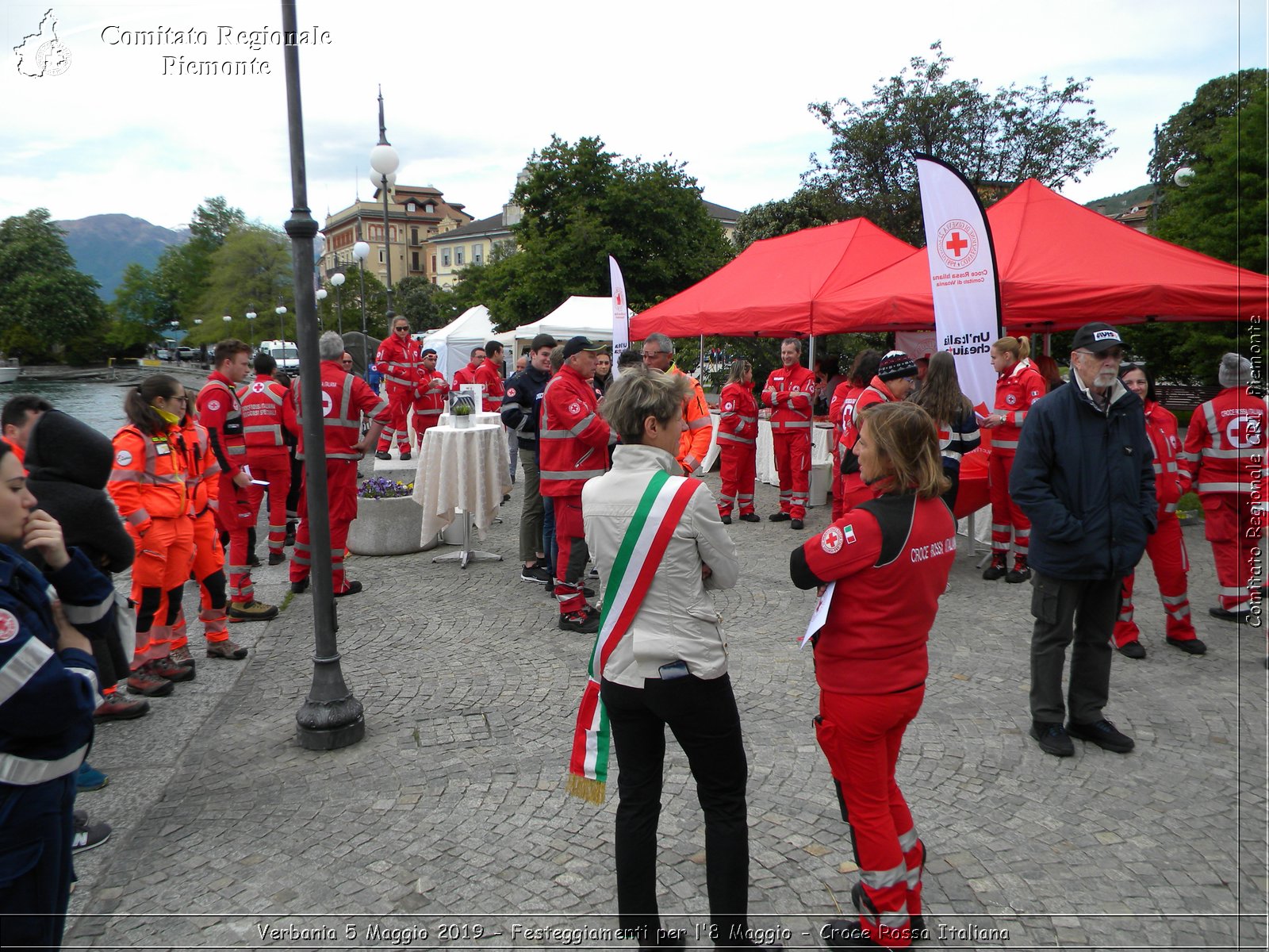 Verbania 5 Maggio 2019 - Festeggiamenti per l'8 Maggio - Croce Rossa Italiana - Comitato Regionale del Piemonte