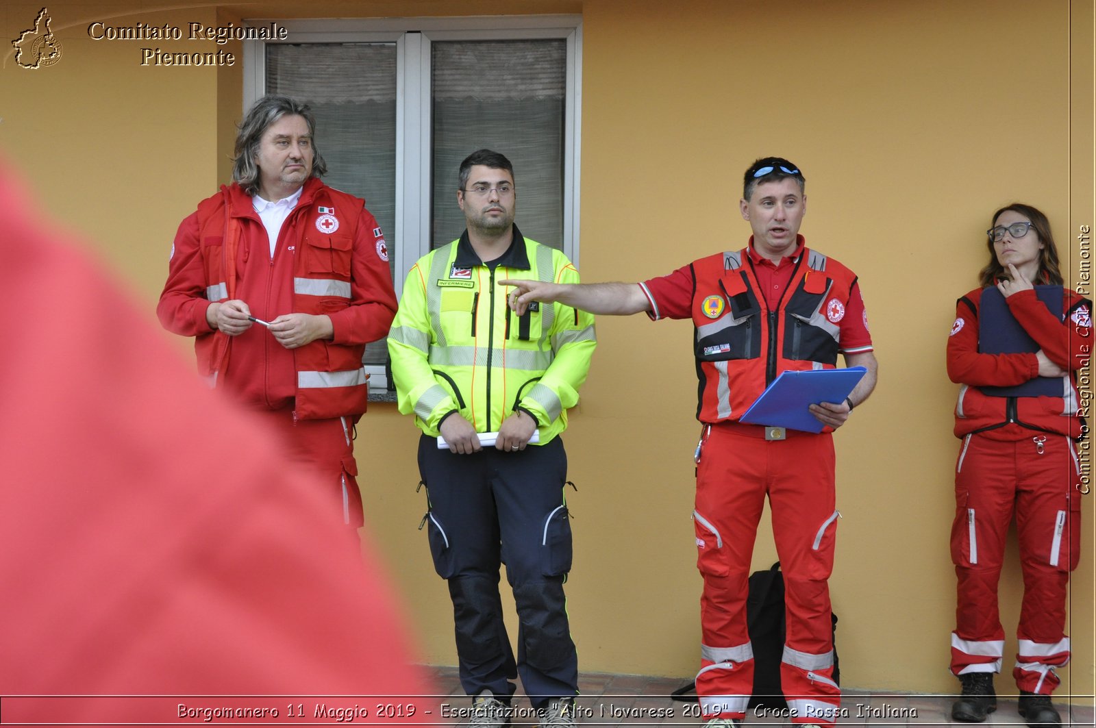 Borgomanero 11 Maggio 2019 - Esercitazione "Alto Novarese 2019" - Croce Rossa Italiana - Comitato Regionale del Piemonte