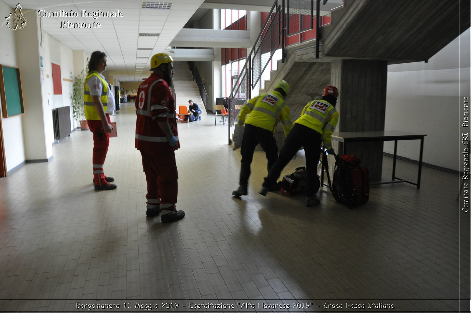 Borgomanero 11 Maggio 2019 - Esercitazione "Alto Novarese 2019" - Croce Rossa Italiana - Comitato Regionale del Piemonte