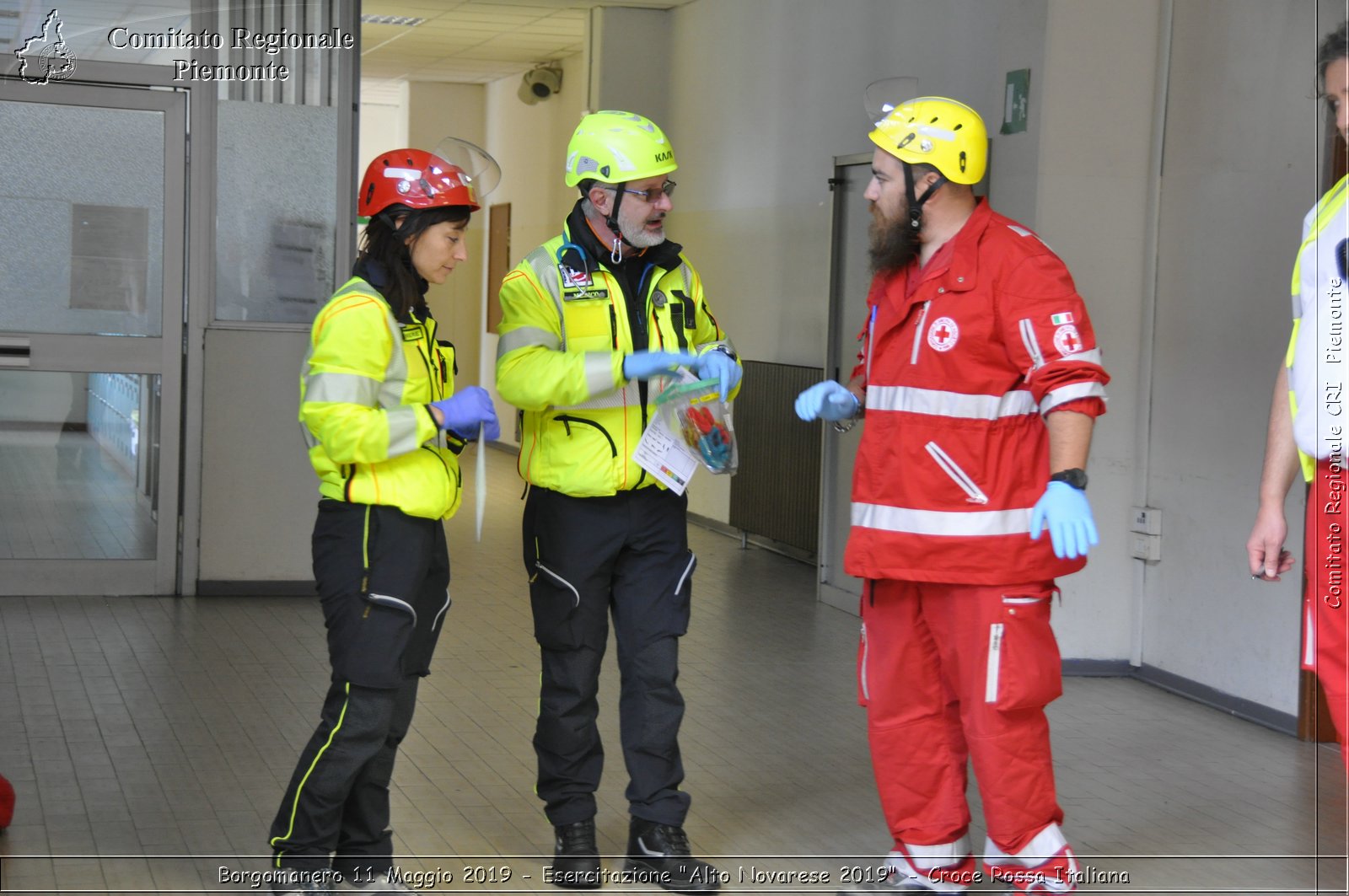 Borgomanero 11 Maggio 2019 - Esercitazione "Alto Novarese 2019" - Croce Rossa Italiana - Comitato Regionale del Piemonte