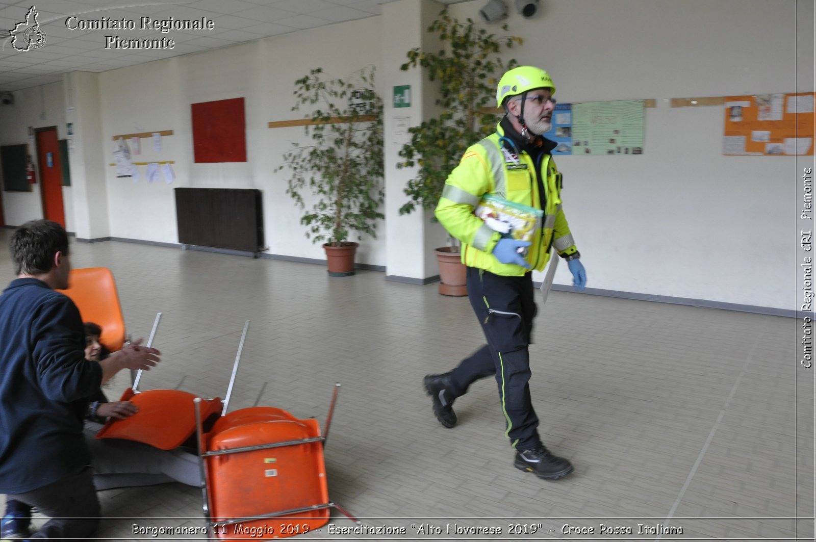 Borgomanero 11 Maggio 2019 - Esercitazione "Alto Novarese 2019" - Croce Rossa Italiana - Comitato Regionale del Piemonte