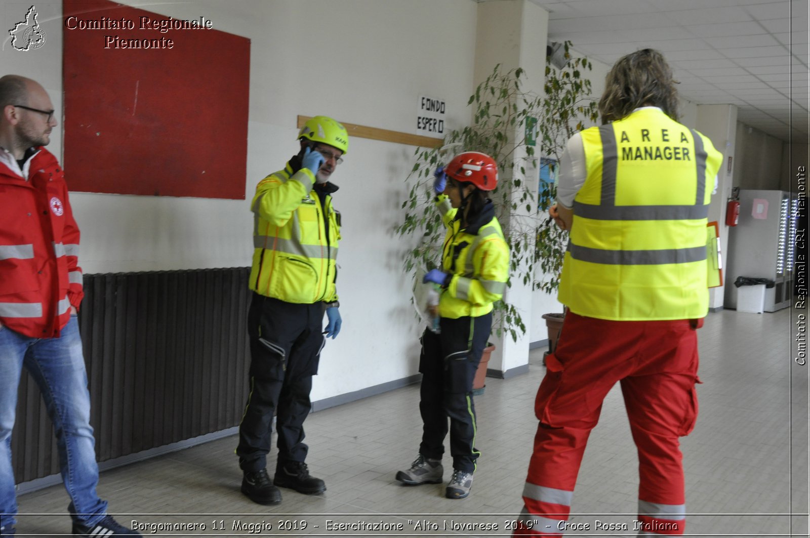 Borgomanero 11 Maggio 2019 - Esercitazione "Alto Novarese 2019" - Croce Rossa Italiana - Comitato Regionale del Piemonte