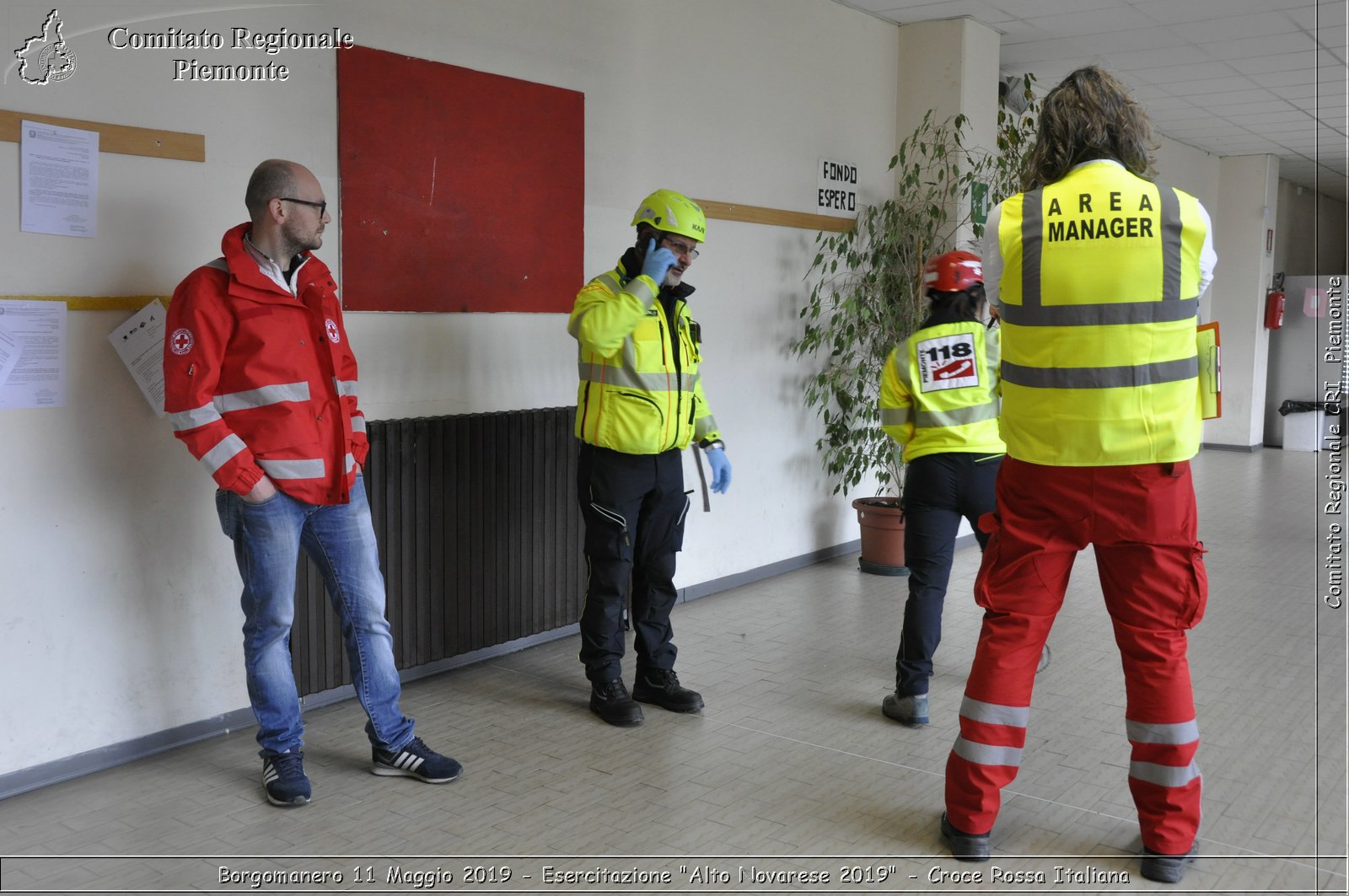 Borgomanero 11 Maggio 2019 - Esercitazione "Alto Novarese 2019" - Croce Rossa Italiana - Comitato Regionale del Piemonte