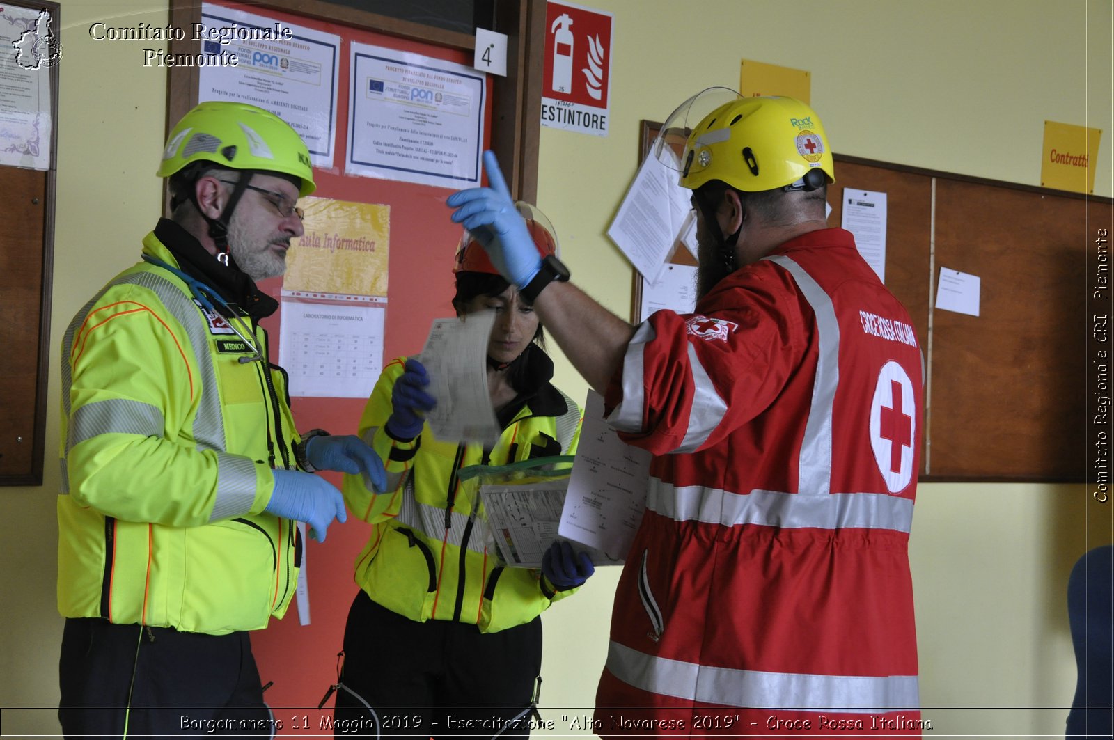 Borgomanero 11 Maggio 2019 - Esercitazione "Alto Novarese 2019" - Croce Rossa Italiana - Comitato Regionale del Piemonte