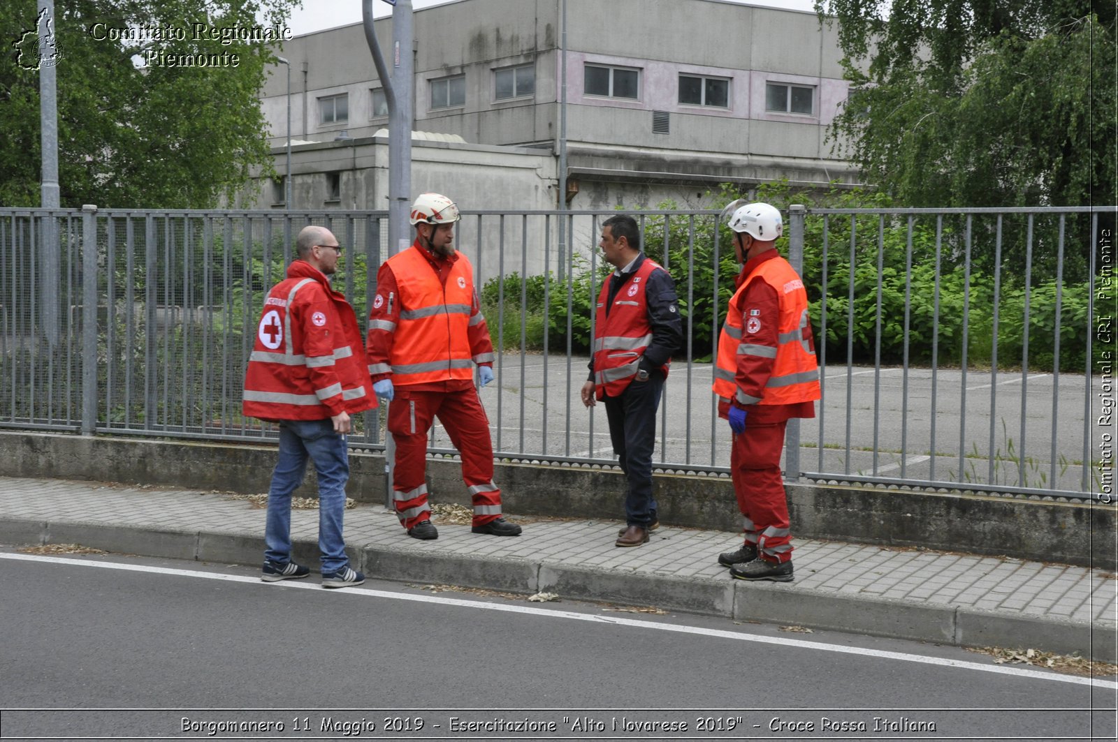 Borgomanero 11 Maggio 2019 - Esercitazione "Alto Novarese 2019" - Croce Rossa Italiana - Comitato Regionale del Piemonte