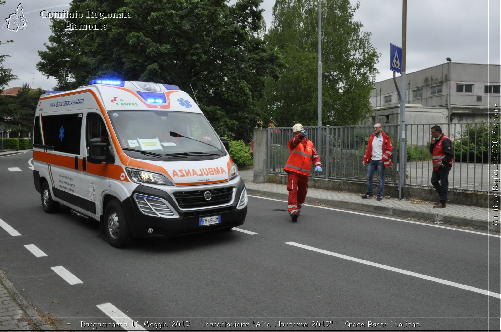 Borgomanero 11 Maggio 2019 - Esercitazione "Alto Novarese 2019" - Croce Rossa Italiana - Comitato Regionale del Piemonte