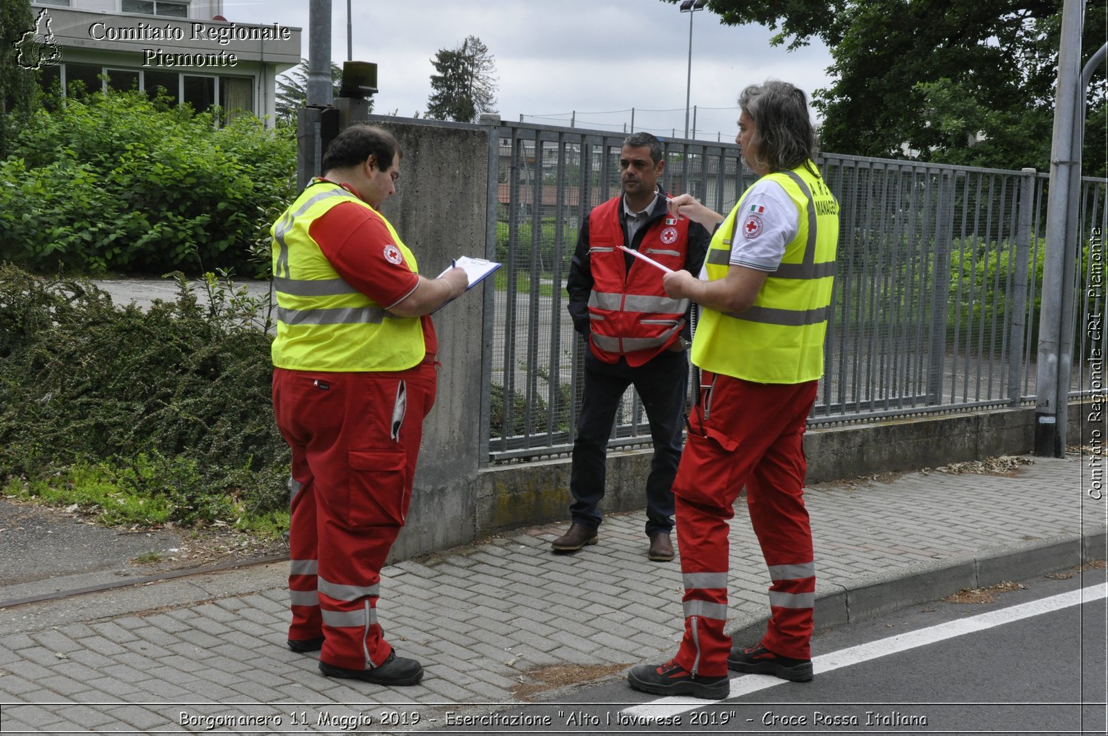 Borgomanero 11 Maggio 2019 - Esercitazione "Alto Novarese 2019" - Croce Rossa Italiana - Comitato Regionale del Piemonte