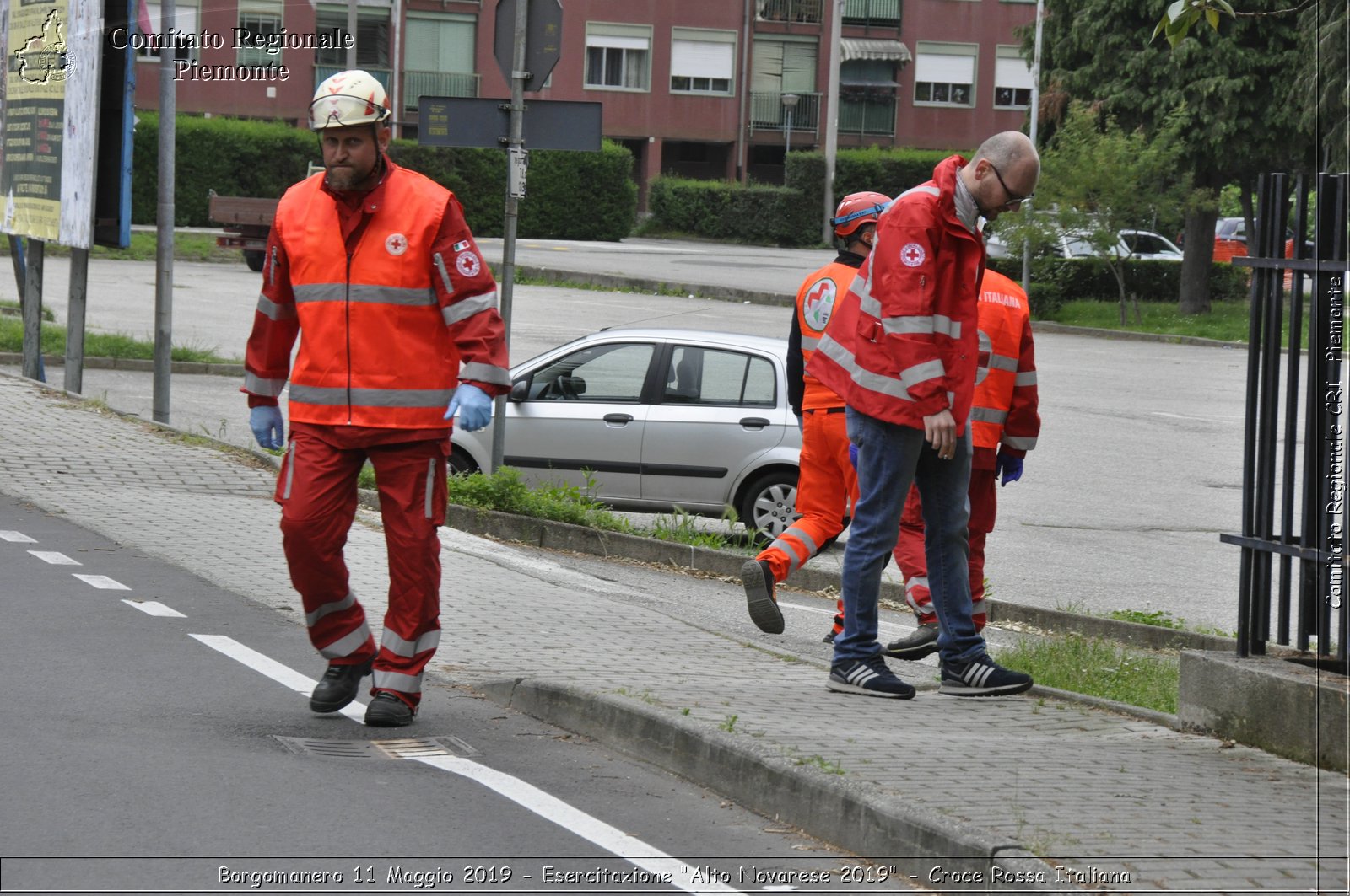 Borgomanero 11 Maggio 2019 - Esercitazione "Alto Novarese 2019" - Croce Rossa Italiana - Comitato Regionale del Piemonte