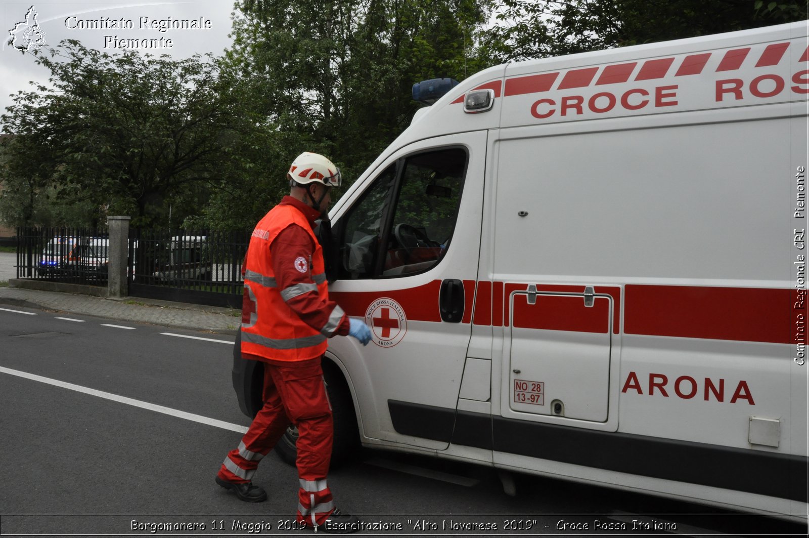 Borgomanero 11 Maggio 2019 - Esercitazione "Alto Novarese 2019" - Croce Rossa Italiana - Comitato Regionale del Piemonte