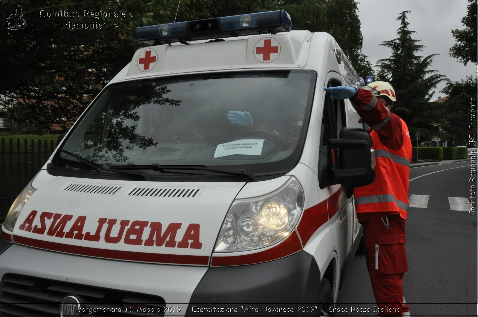 Borgomanero 11 Maggio 2019 - Esercitazione "Alto Novarese 2019" - Croce Rossa Italiana - Comitato Regionale del Piemonte